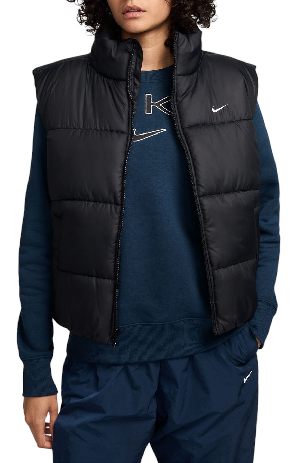 NIKE Classic Puffer Therma-FIT Loose Vest FZ5922 010 - Shiekh