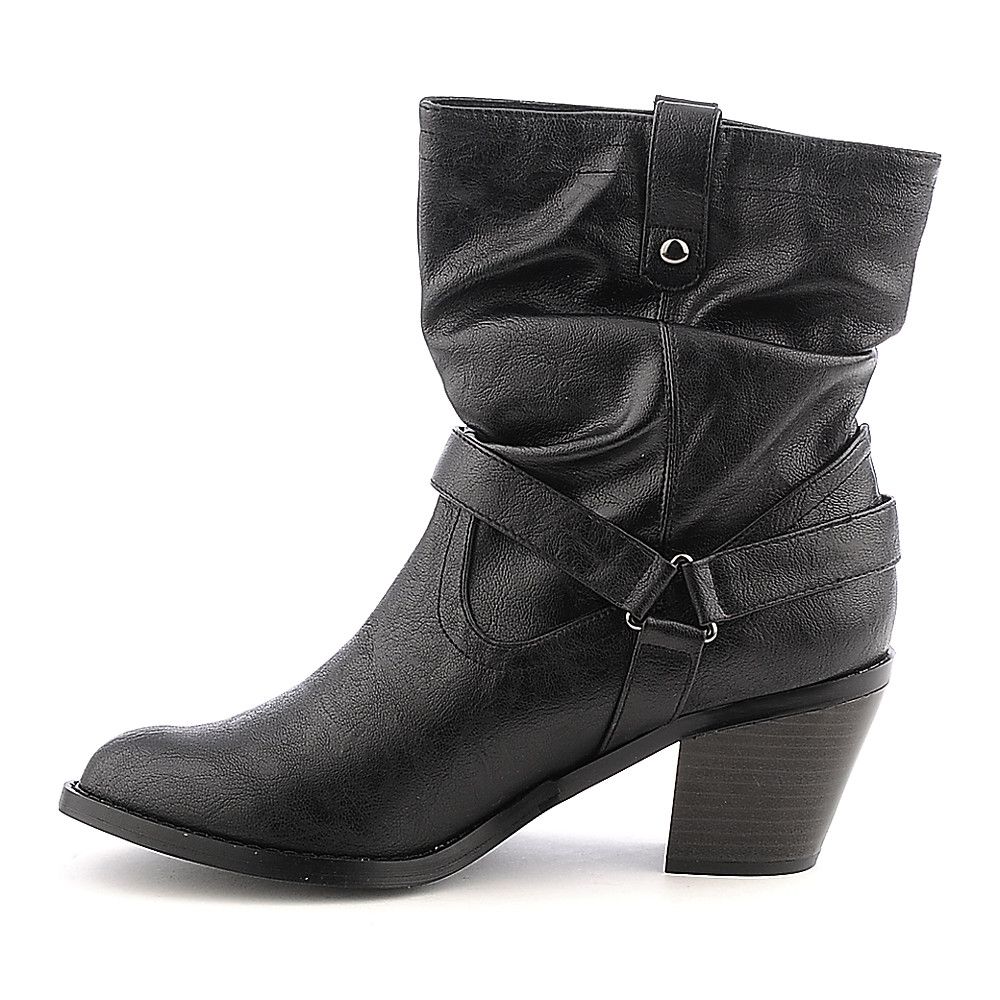 Low stiletto heel boots