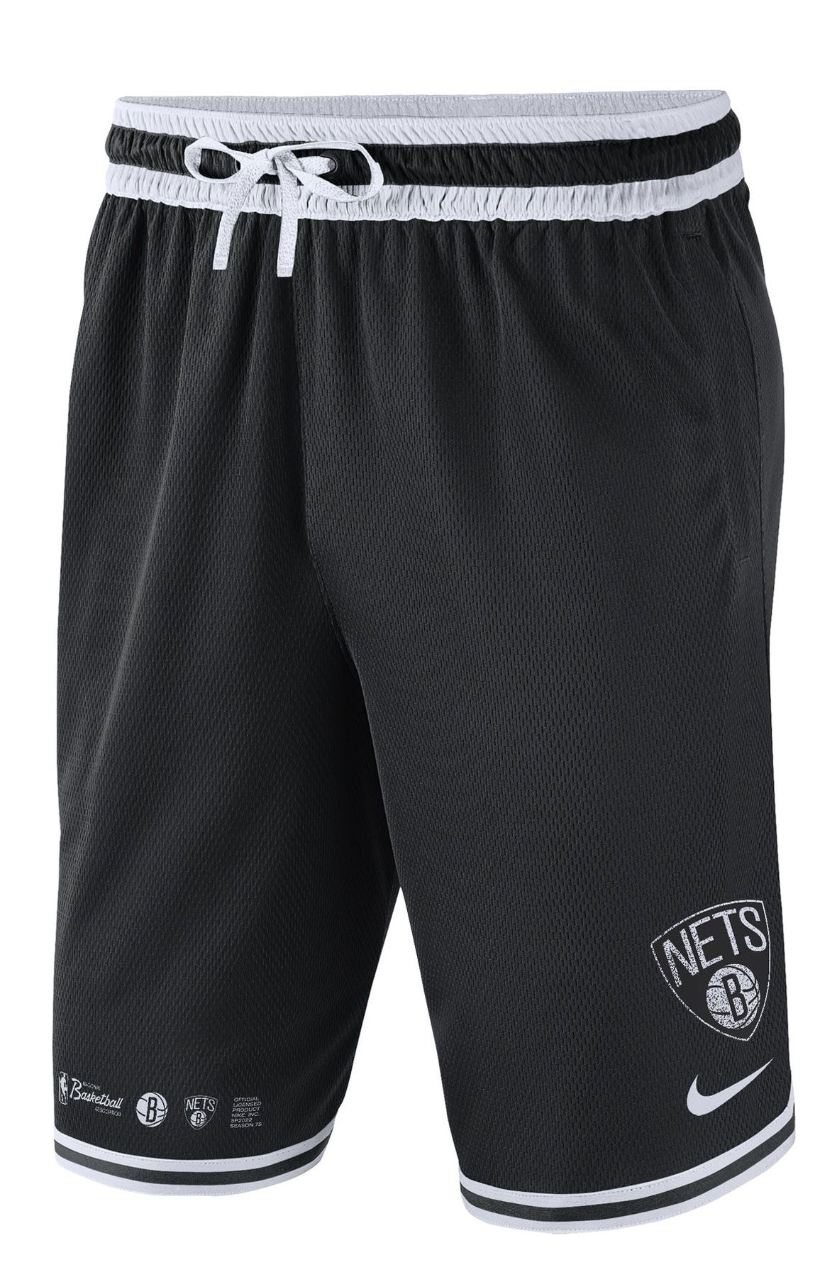 Nike Men's Brooklyn Nets Black DNA Shorts, Large