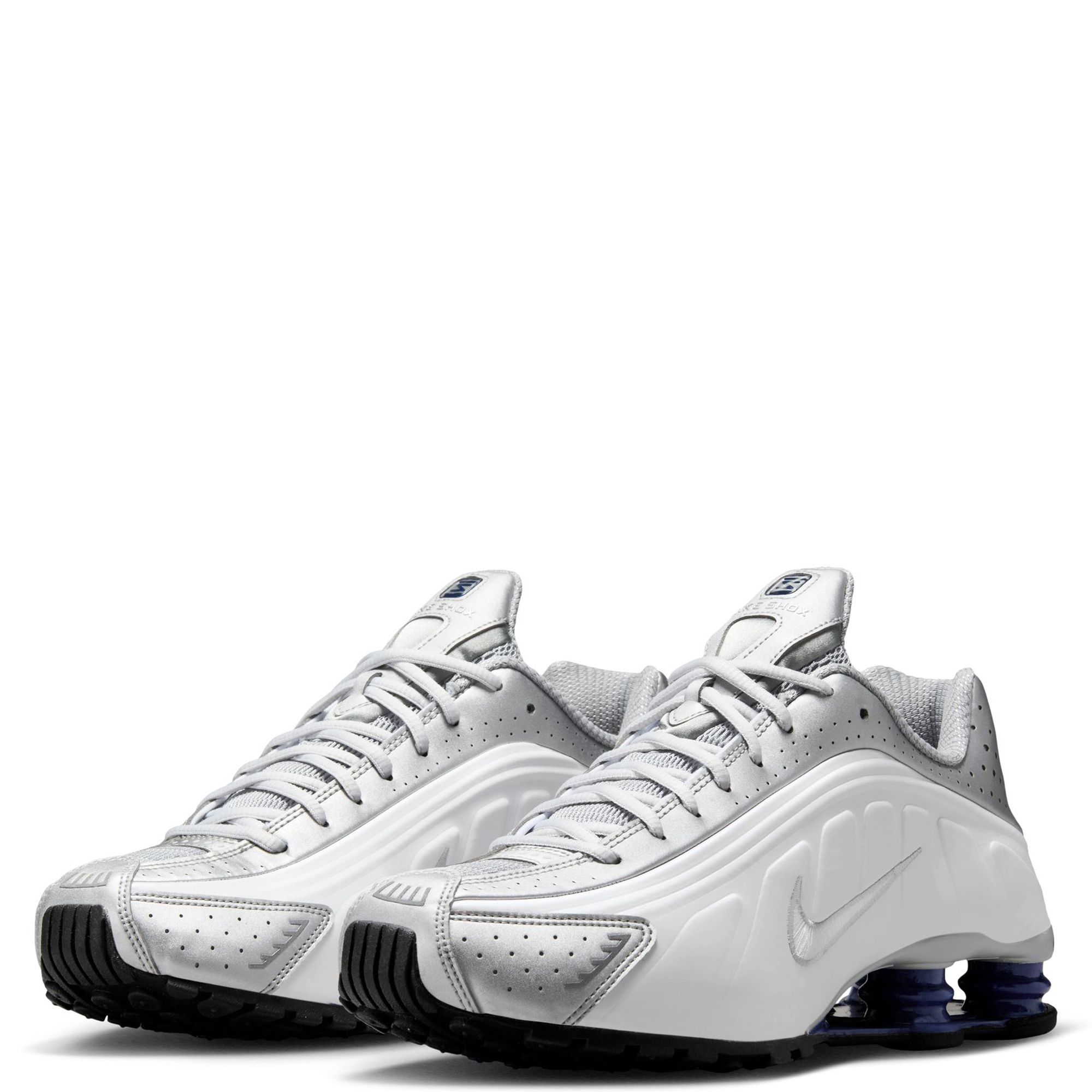【NIKE】☆スニーカー☆ Shox R4 White and llic Silver NIKE SHOX R4 