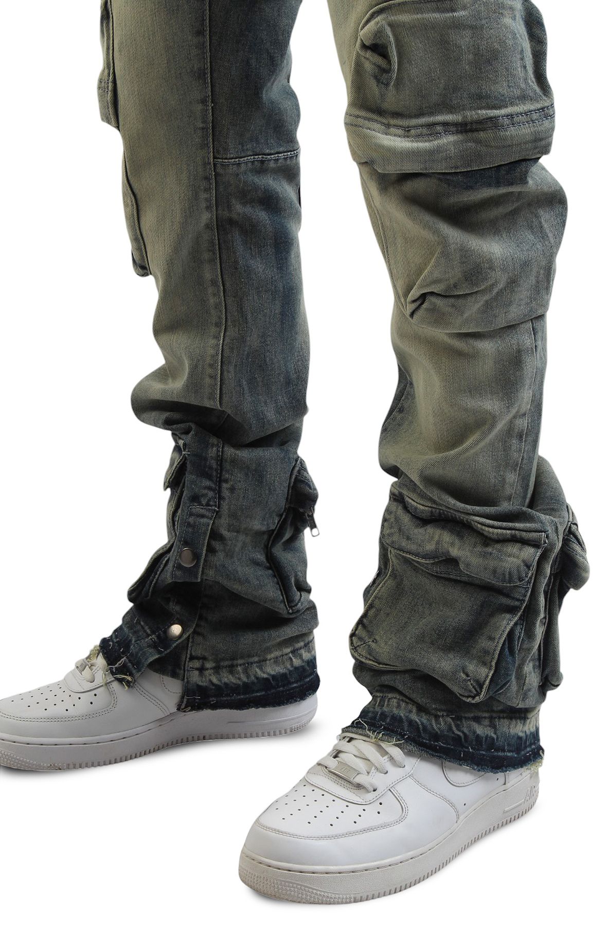 ファッション雑貨・小物その他 Arc Jeans BRIAN BROTHERS INC. Martine Stacked Cargo Jeans JTF1277-STU