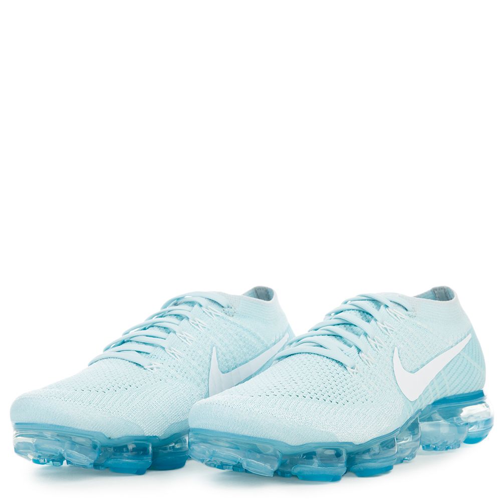 vapormax flyknit blue and white