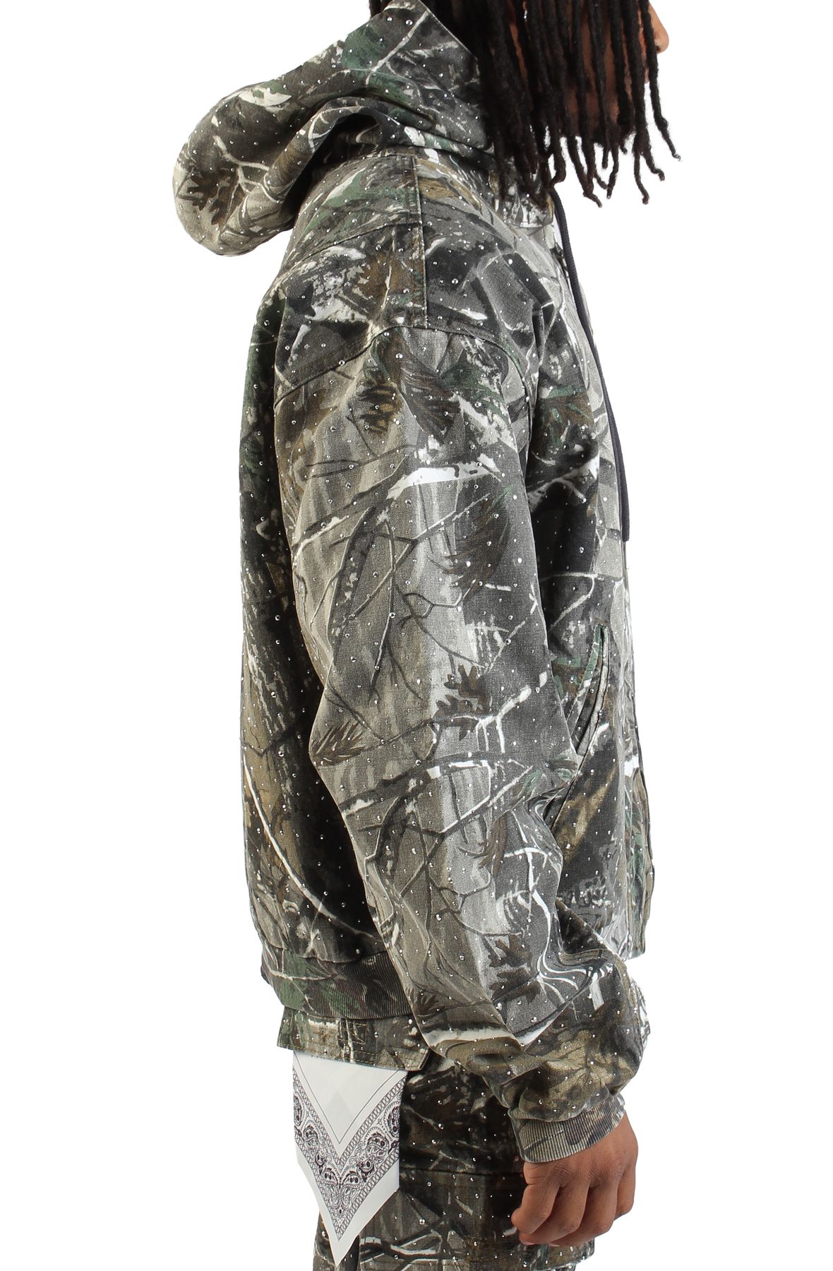 FIRST ROW Stoned Immaculate Jacket FRJ2130-CAMO - Shiekh