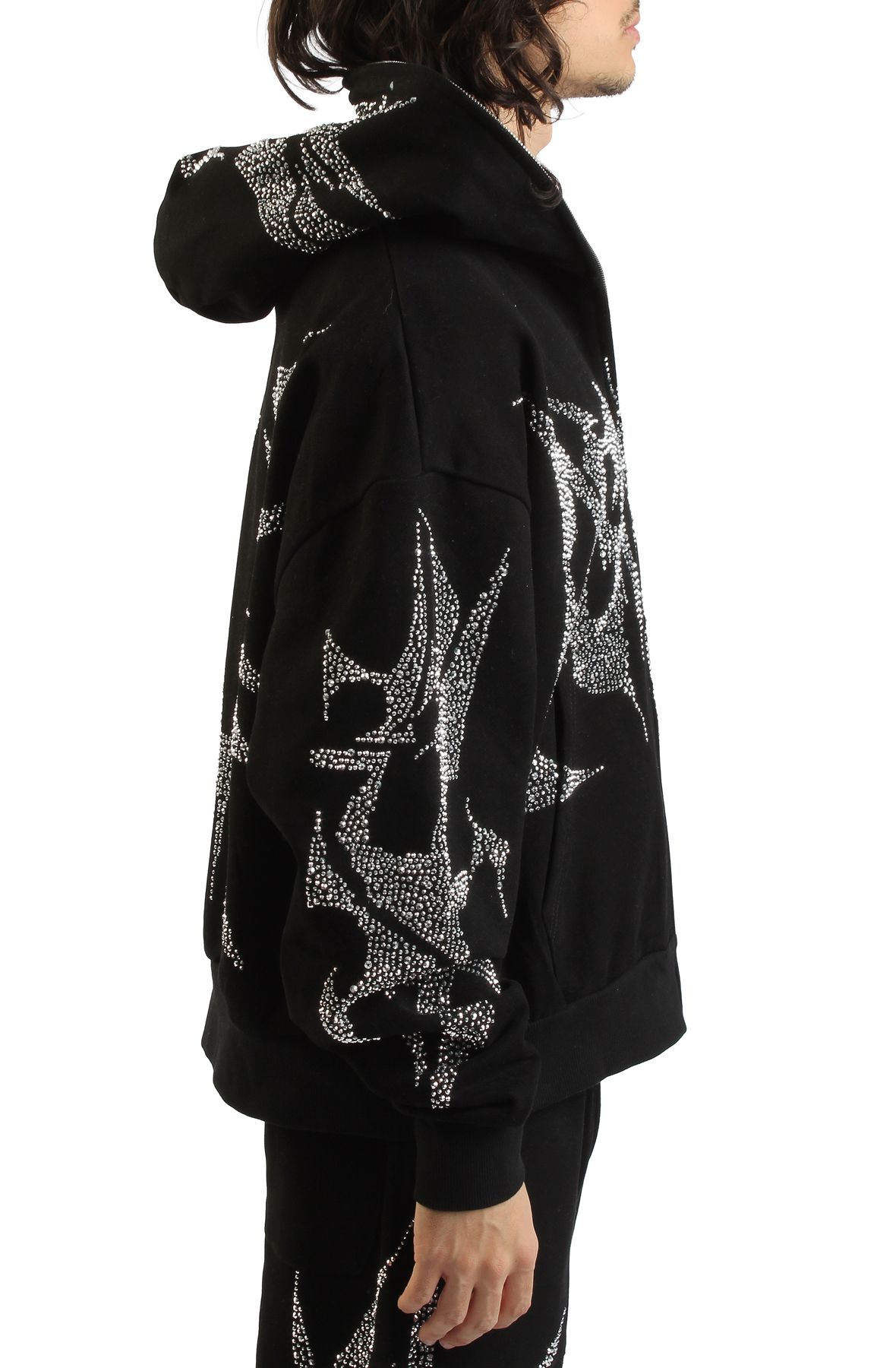 AKS Do Not Disturb Zip Hoodie AKOCT25JK_03C - Shiekh