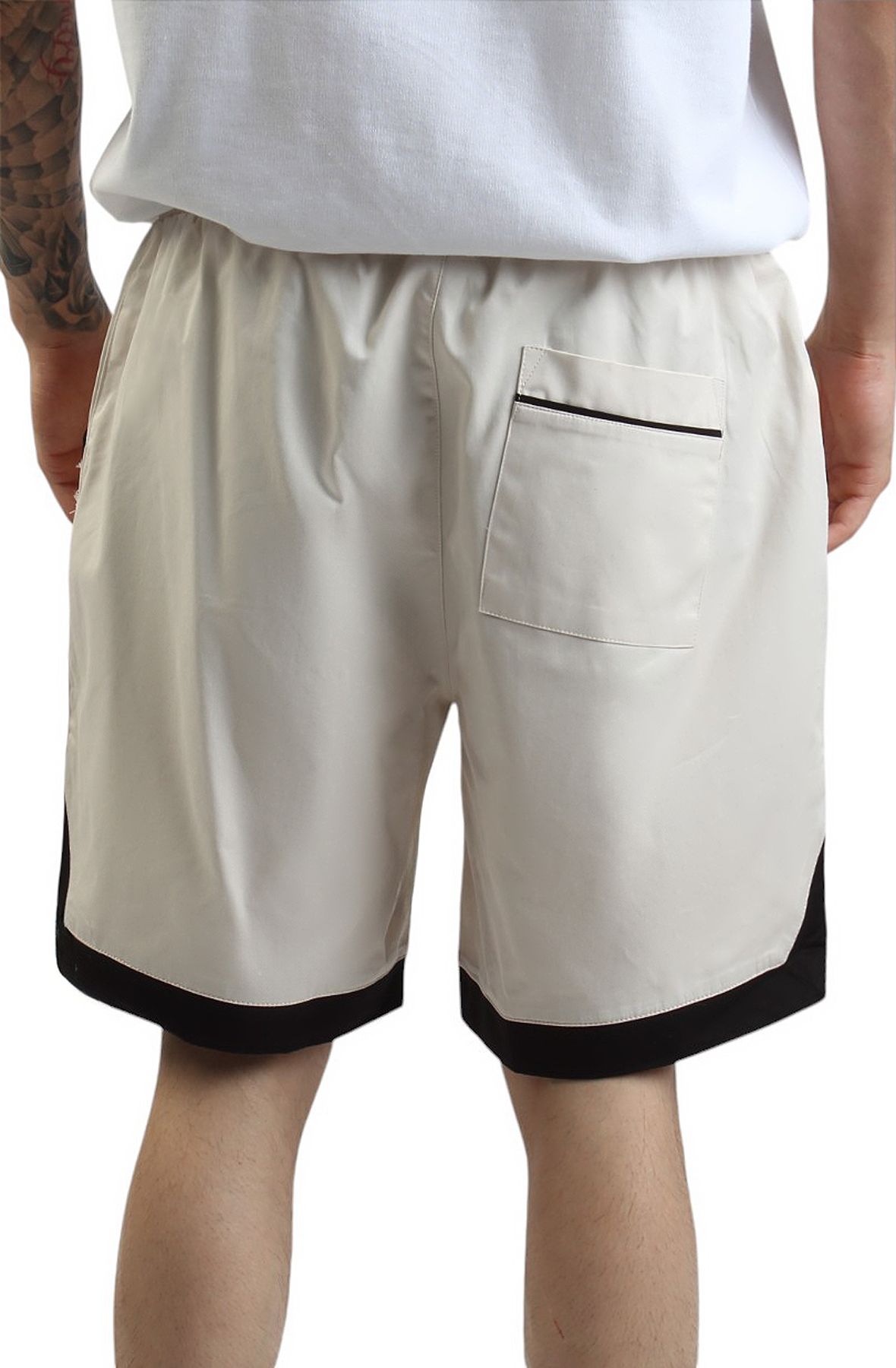 SMOKE RISE Monte Carlo Woven Shorts WS25184SKZ-BLK - Shiekh