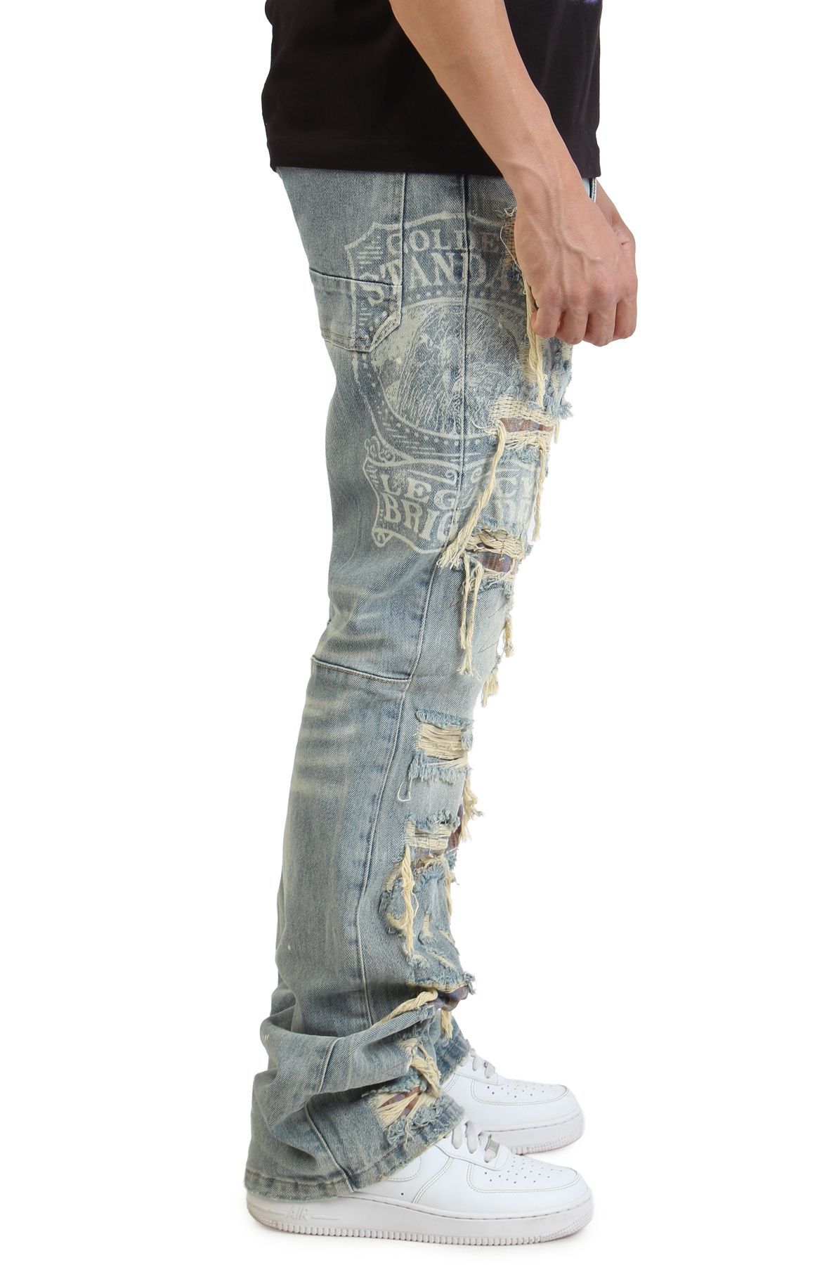 SMOKE RISE Grandeur Denim Jean JP25644SK-MUN - Shiekh