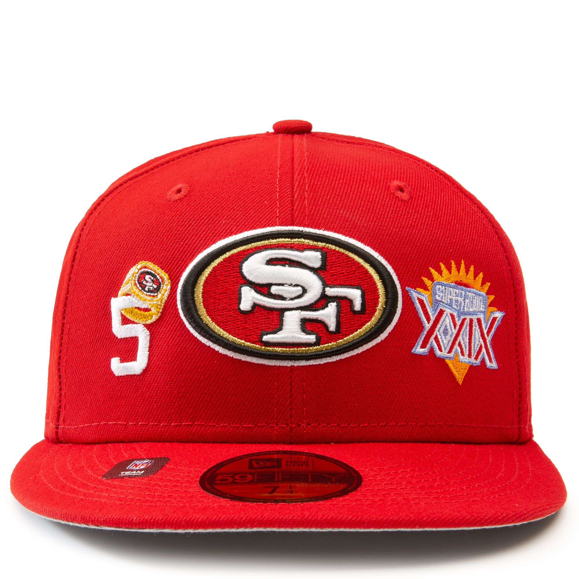 NEW ERA CAPS San Francisco 49ers 5x Super Bowl Champions 59Fifty Fitted