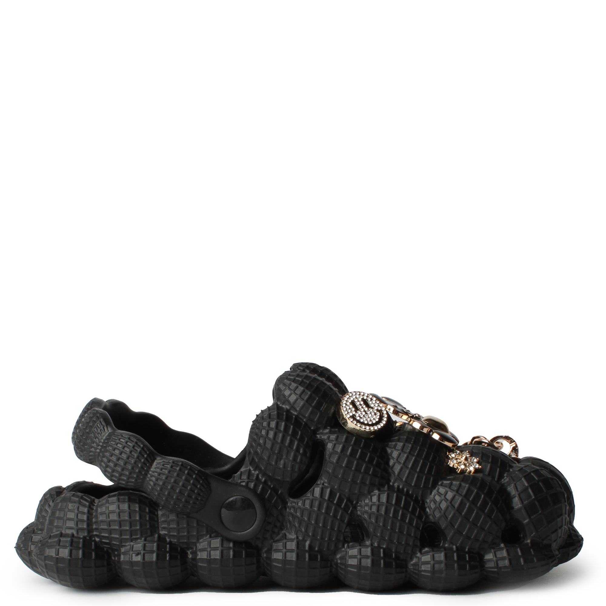 YOKI SHOES Bubble Charm Sandal JORDYN-300YBLK - Shiekh