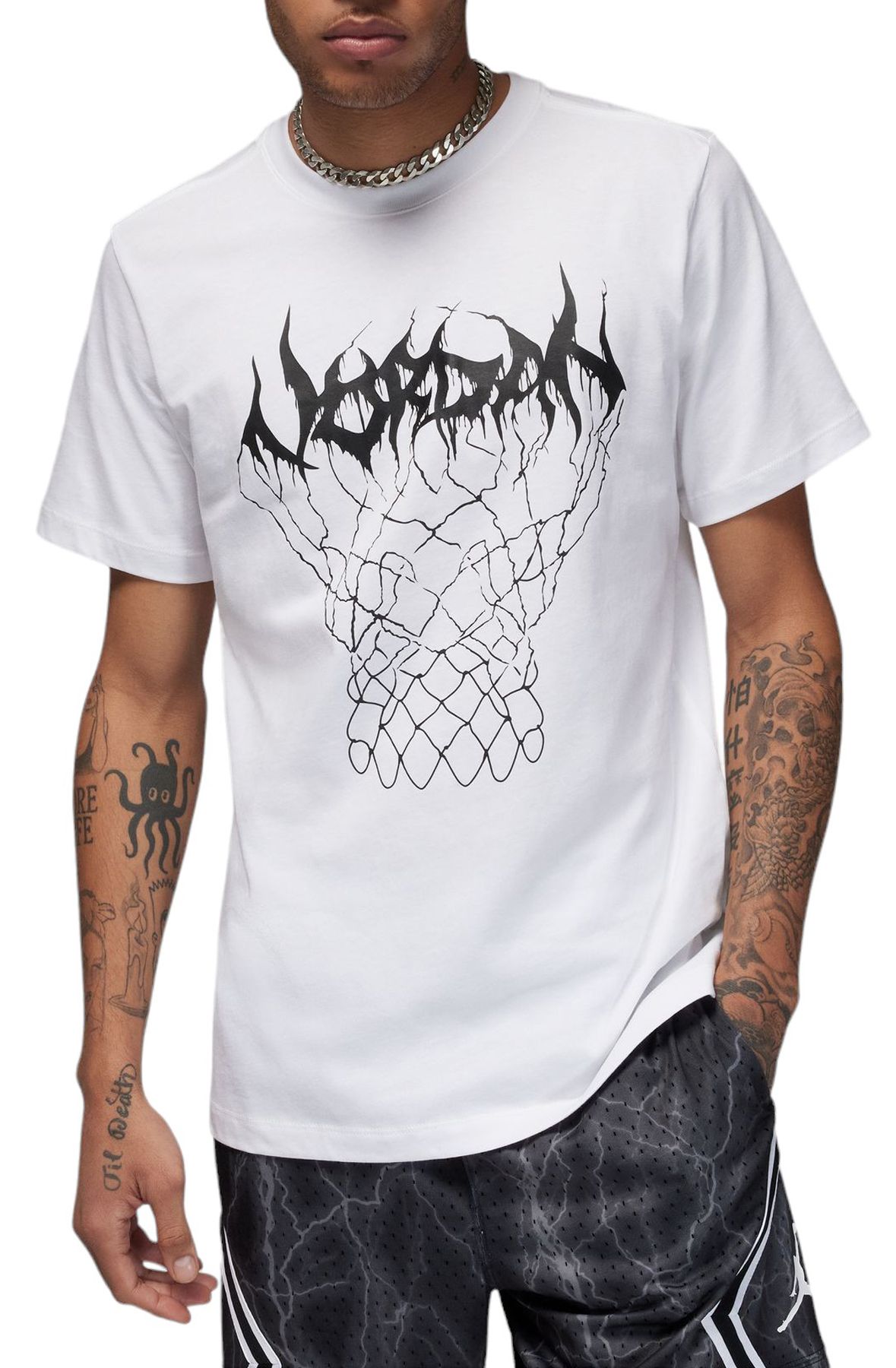 JORDAN Sport Dri-FIT Graphic T-Shirt FN5974 100 - Shiekh