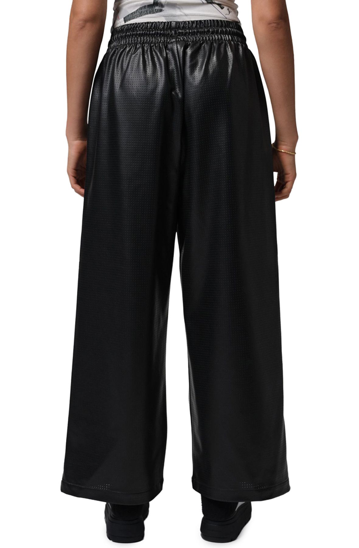 JORDAN Flight Faux-Leather Pants IO3048 010 - Shiekh