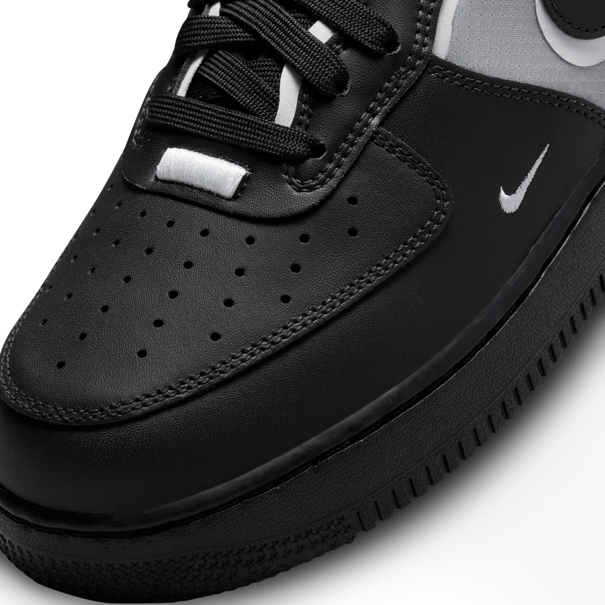  Nike Air Force 1 Mid React Men's Shoes, Off Noir/Off  Noir-Action Grape, 8.5 M US