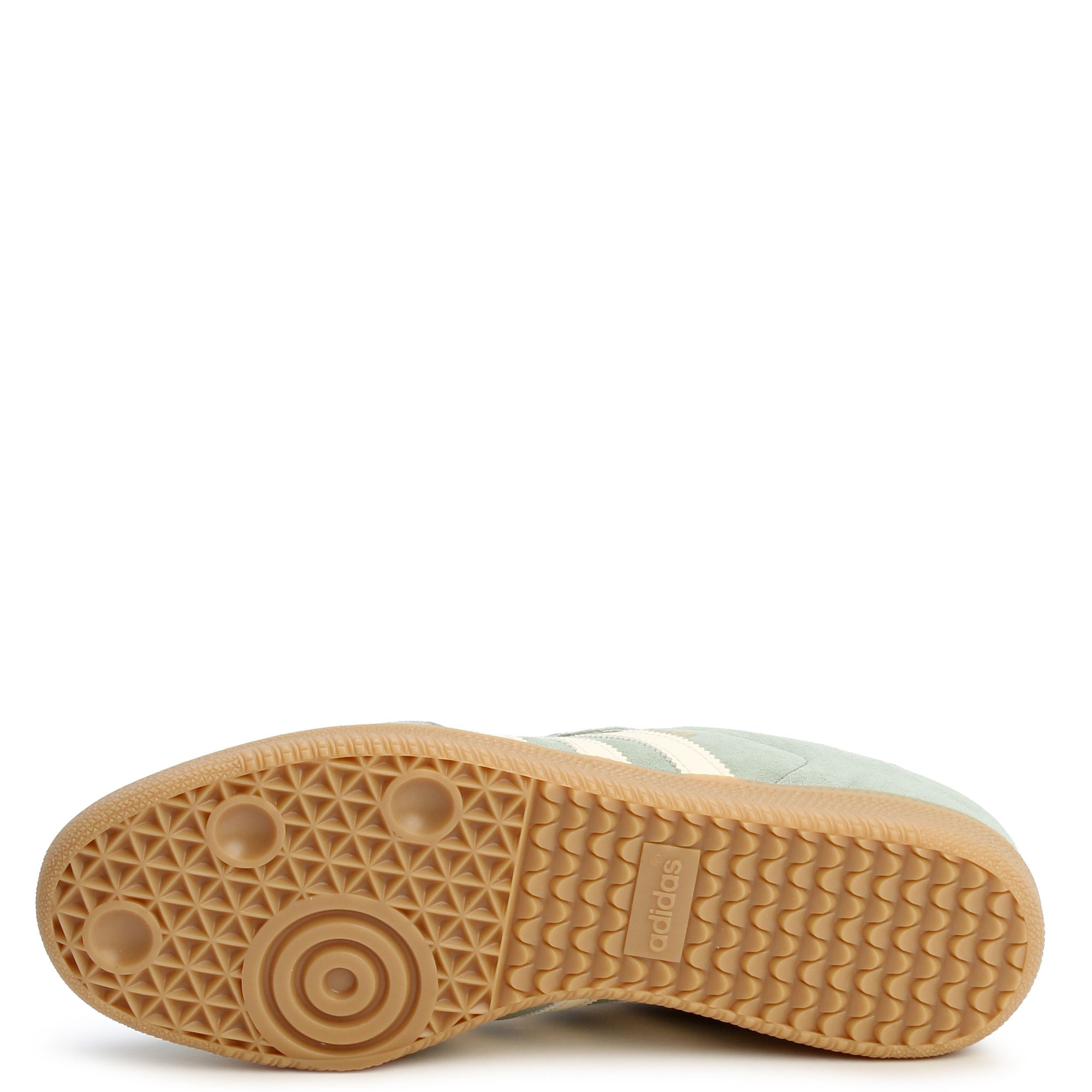 adidas gazelle silver green womens adidas Women's Originals Samba OG "Green Preloved Yellow Velvet" main image 0