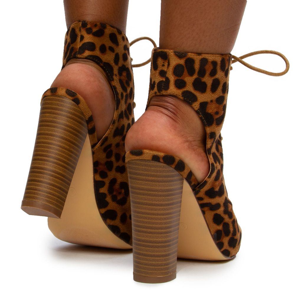 sage green heeled boots