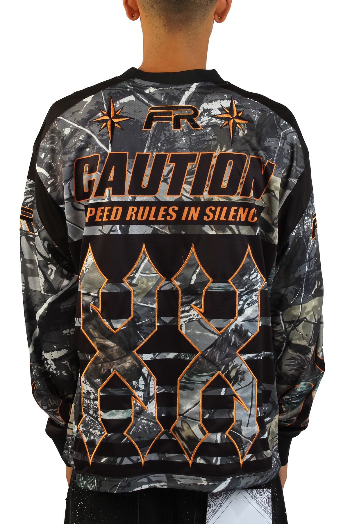 ウェア FCRB CAMOUFLAGE PISTE FIRST ROW Stadium Racing Jersey FRR0014B-CAMO - Shiekh