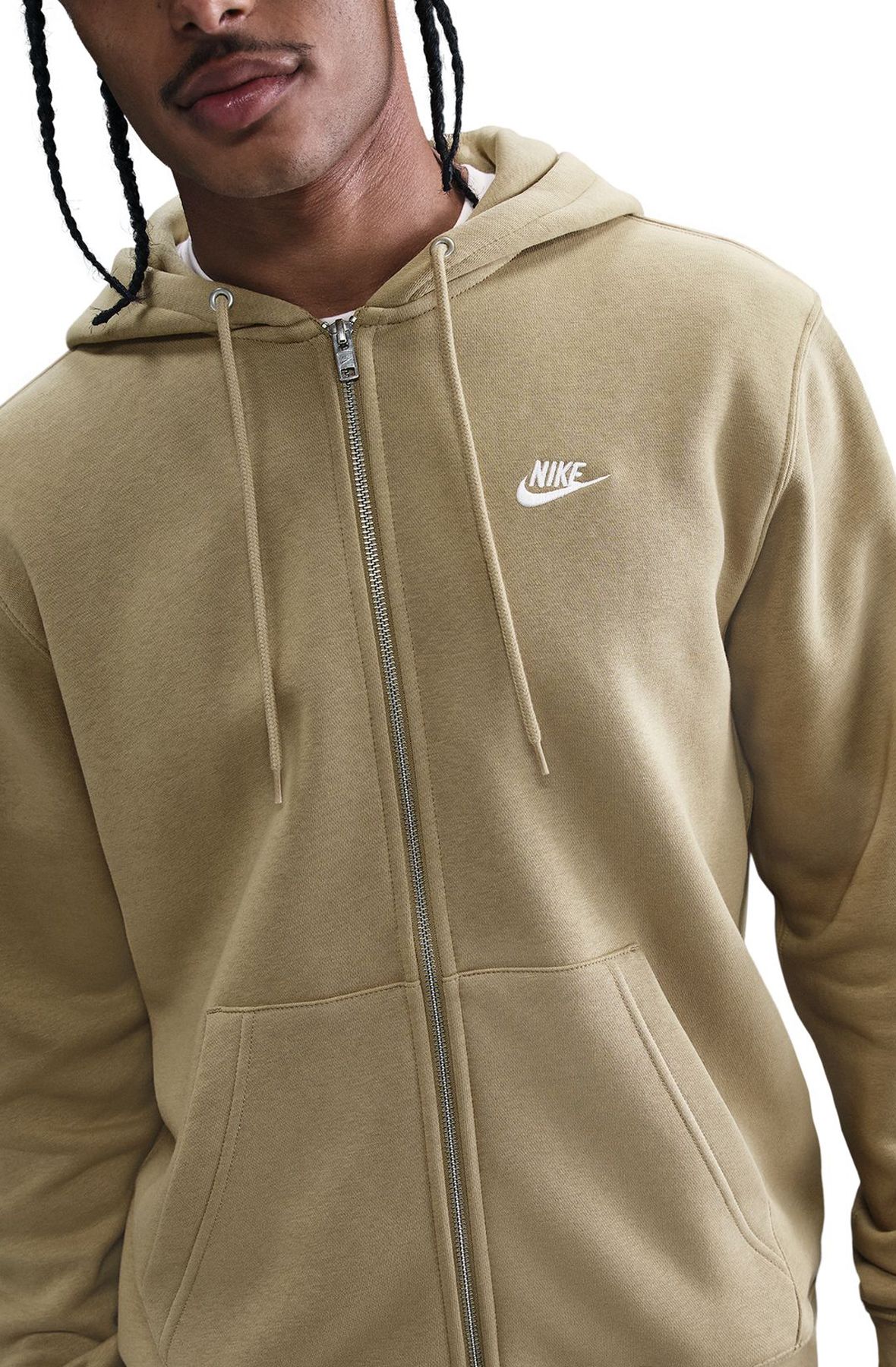 NIKE Club Full-Zip Fleece Hoodie FN3861 297 - Shiekh