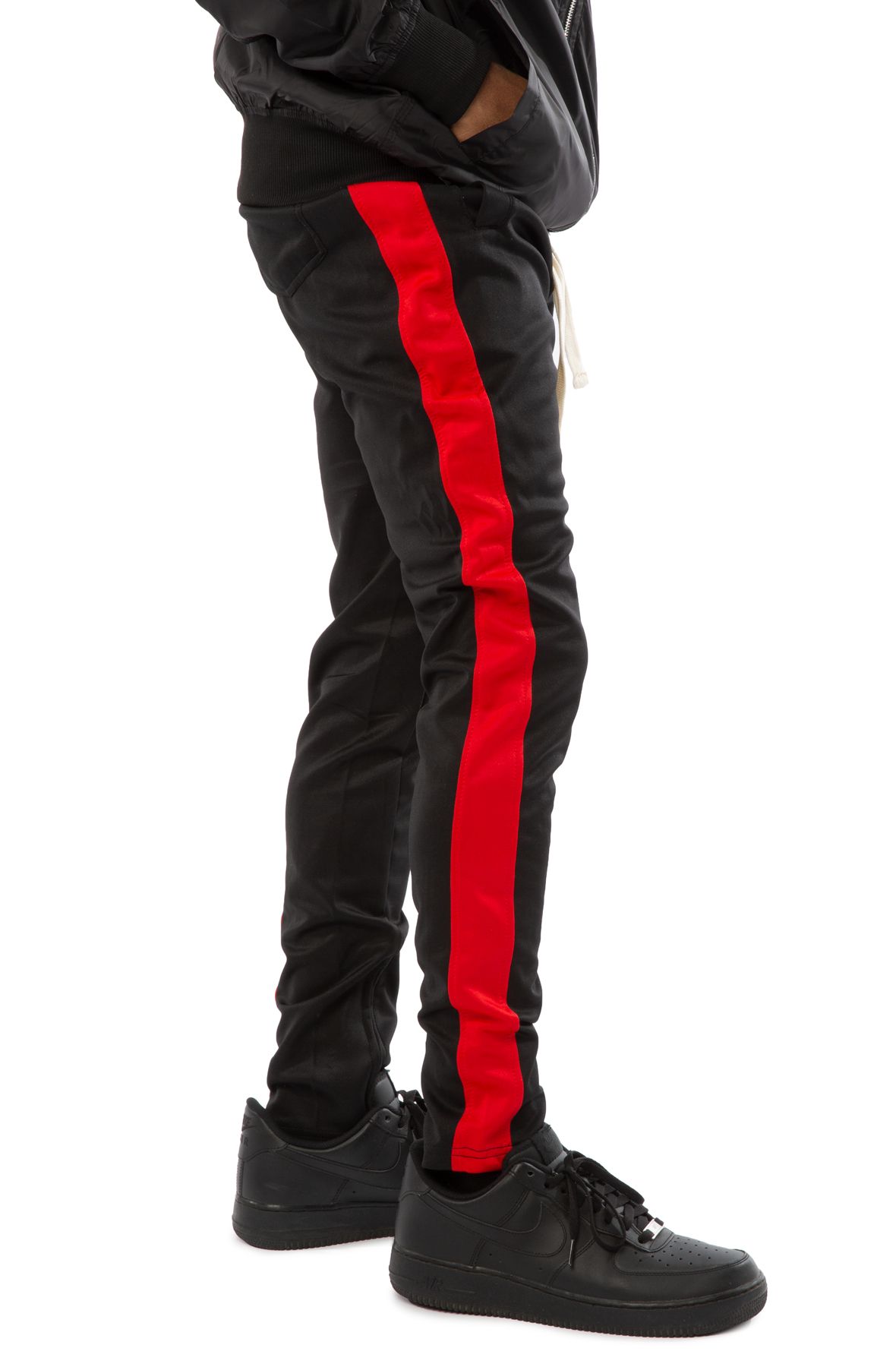 BLEECKER AND MERCER Bleecker Track Pants P805A BKRED Shiekh