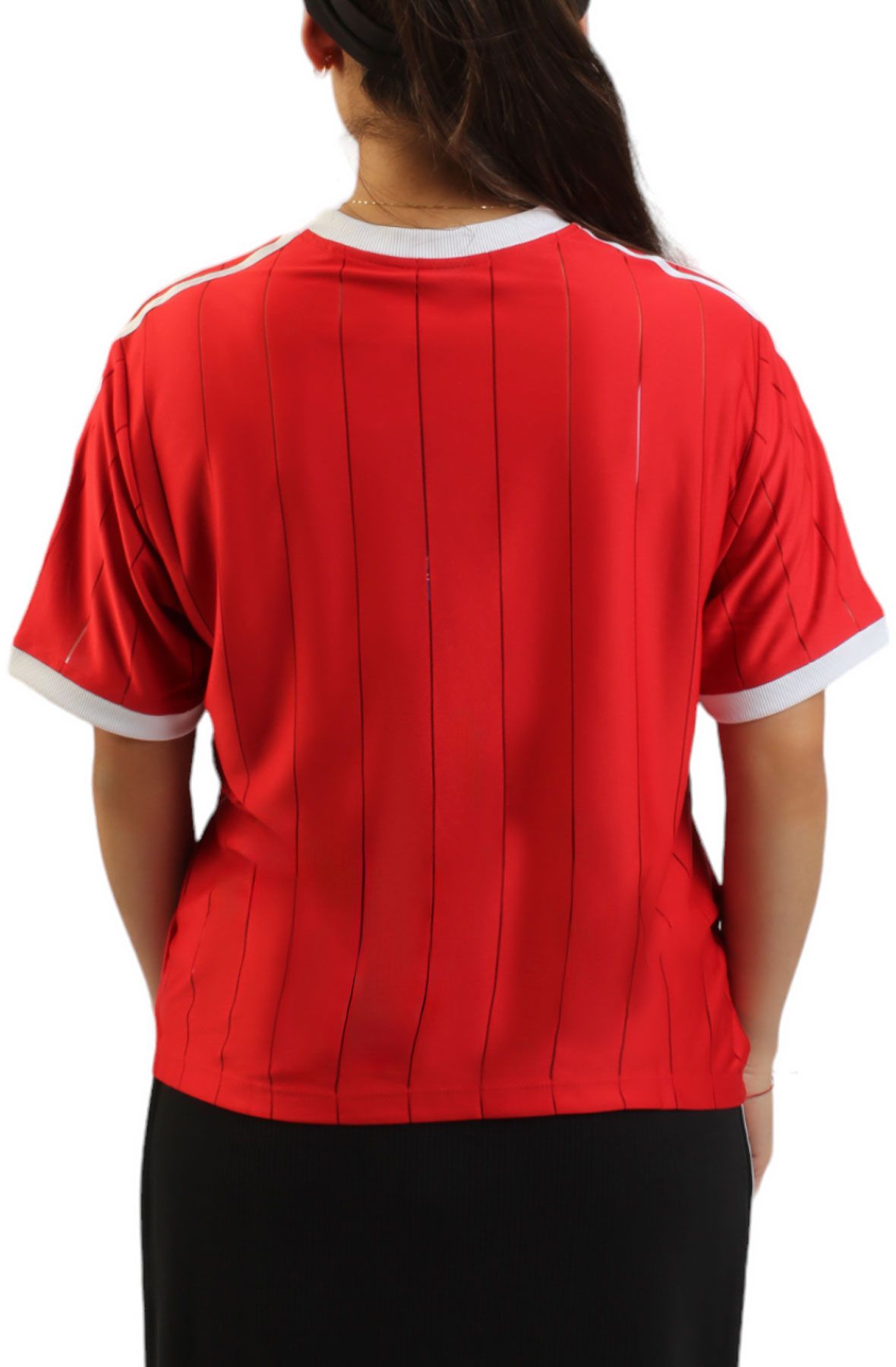 Tシャツ・カットソー ADIDAS ADICOLOR 3S PINSTRIPE T 4FK1109 ADIDAS ADICOLOR 3S PINSTRIPE T 4FK1109 (adidas/Tシャツ