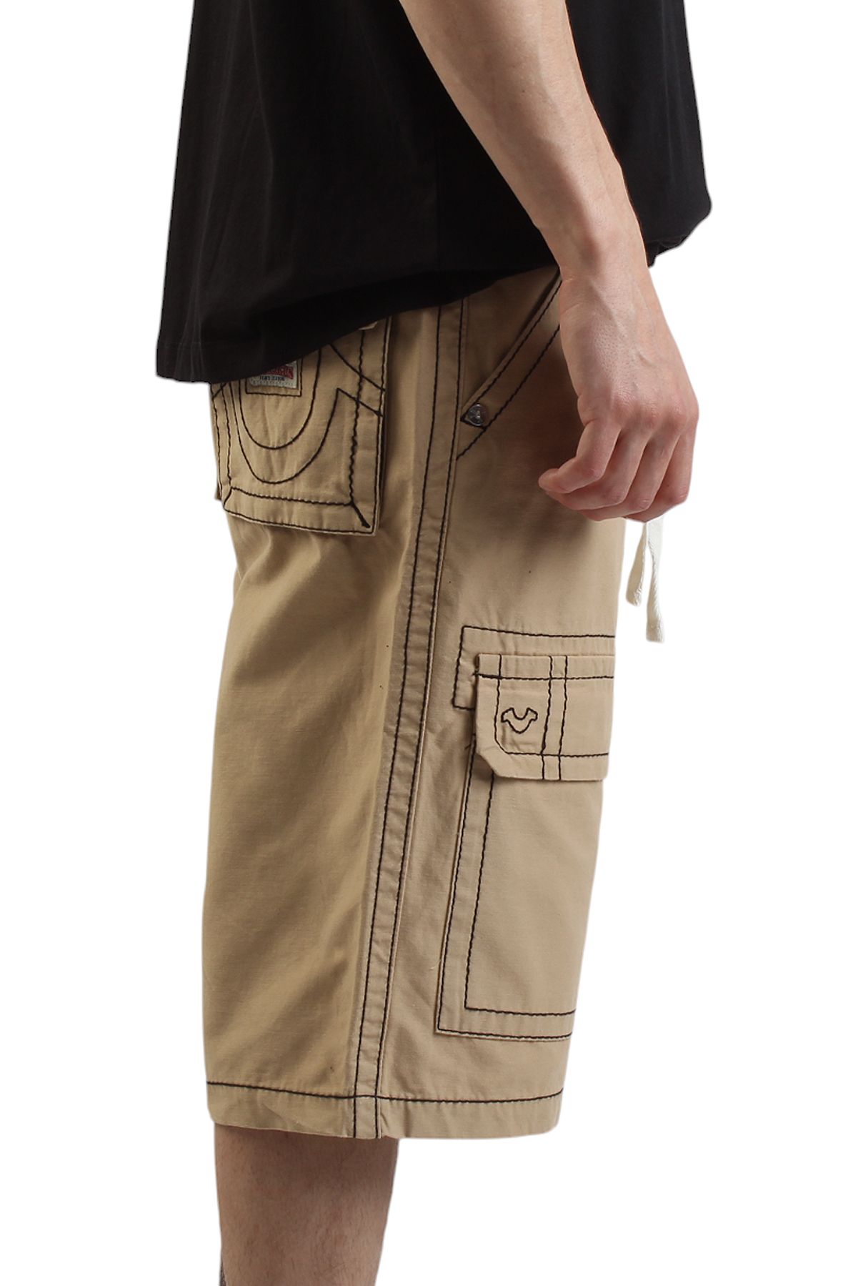 TRUE RELIGION Vinny Big T Cargo Shorts 109500-2629 - Shiekh