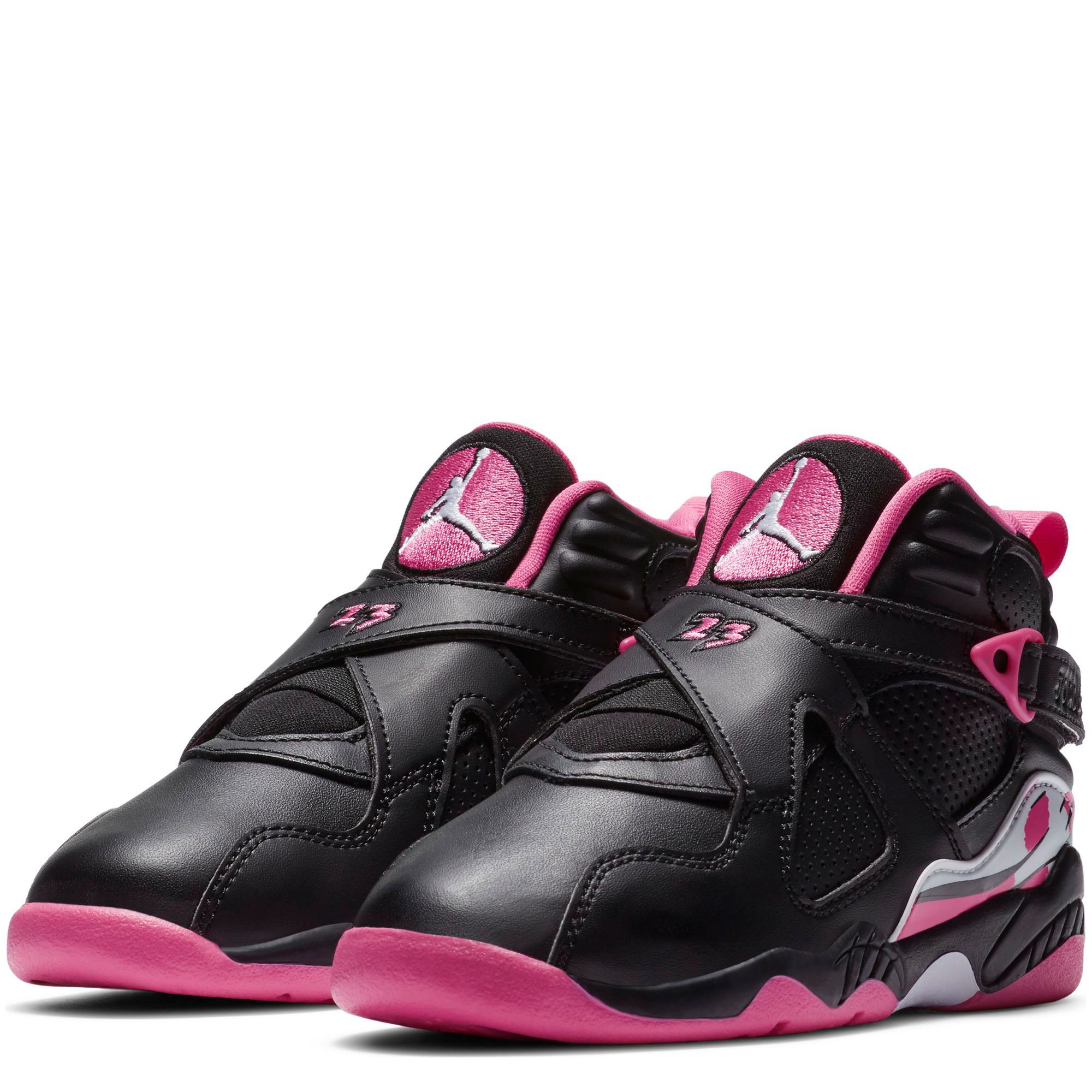 retro 8 pink and black