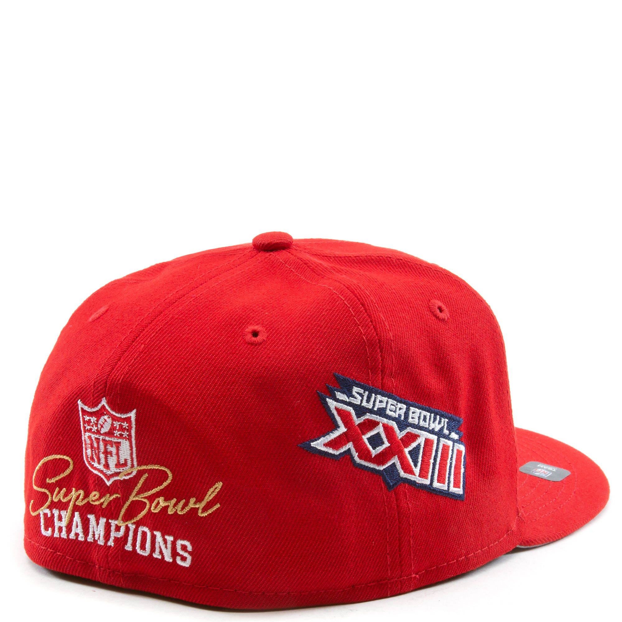New Era Caps San Francisco 49ers Super Bowl XXIV 59FIFTY Fitted Hat Red