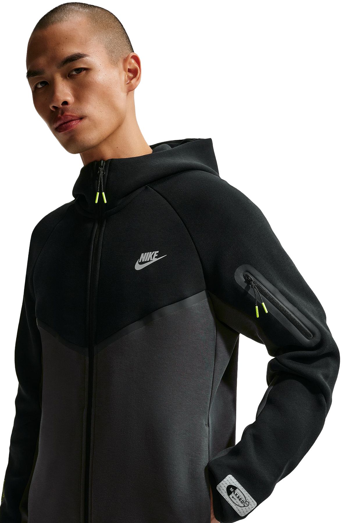 NIKE Tech Fleece Full-Zip Windrunner Jacket IQ1013 010 - Shiekh