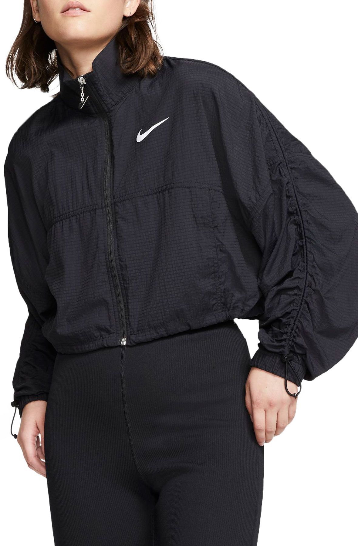 nike sportswear swoosh crop jacket