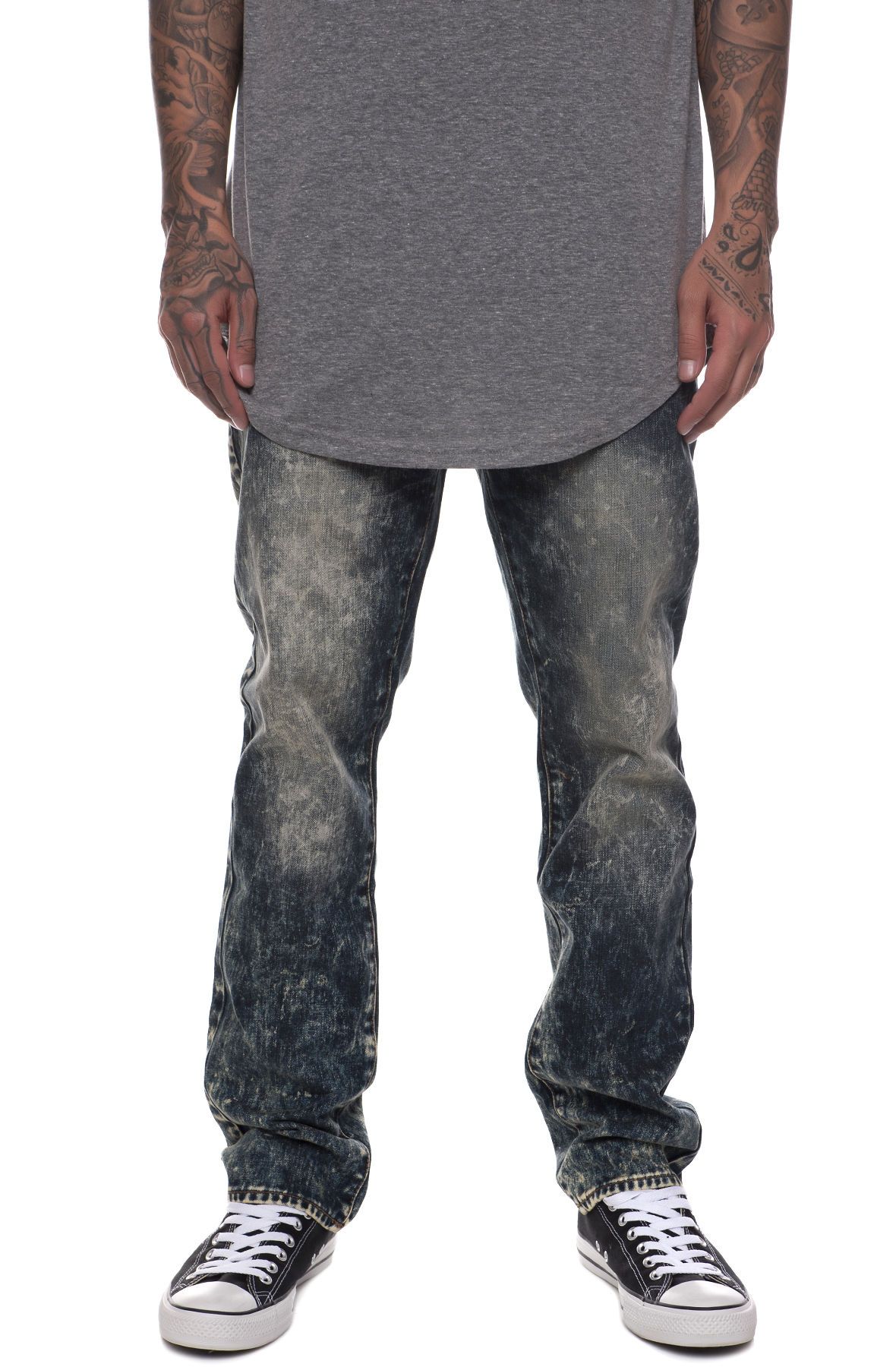 PINK DOLPHIN The Classic Denim in Acid Wash OH21502CLMAMRB Shiekh