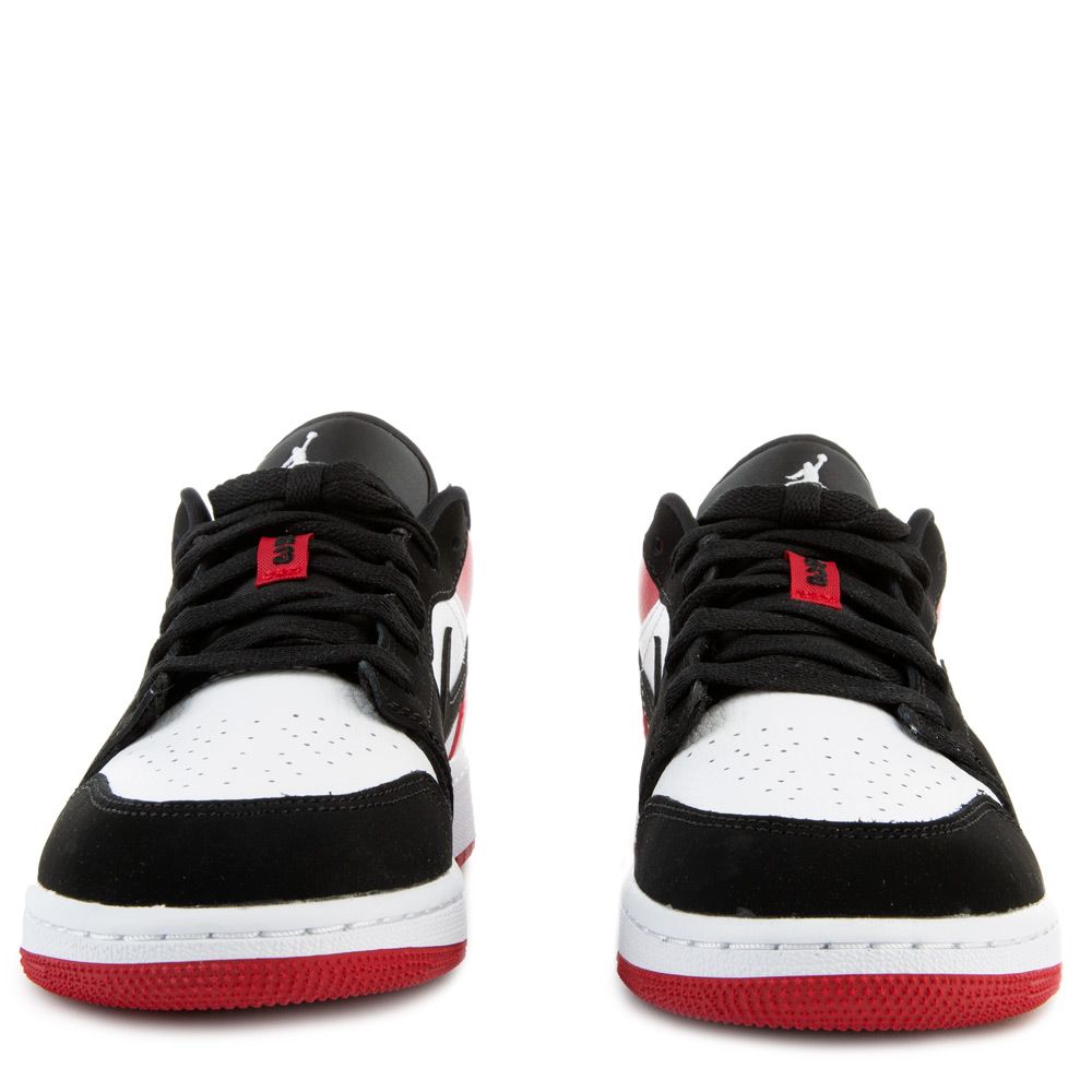 116 - RvceShops - Air Jordan 1 Low Black Toe White Black Gym Red