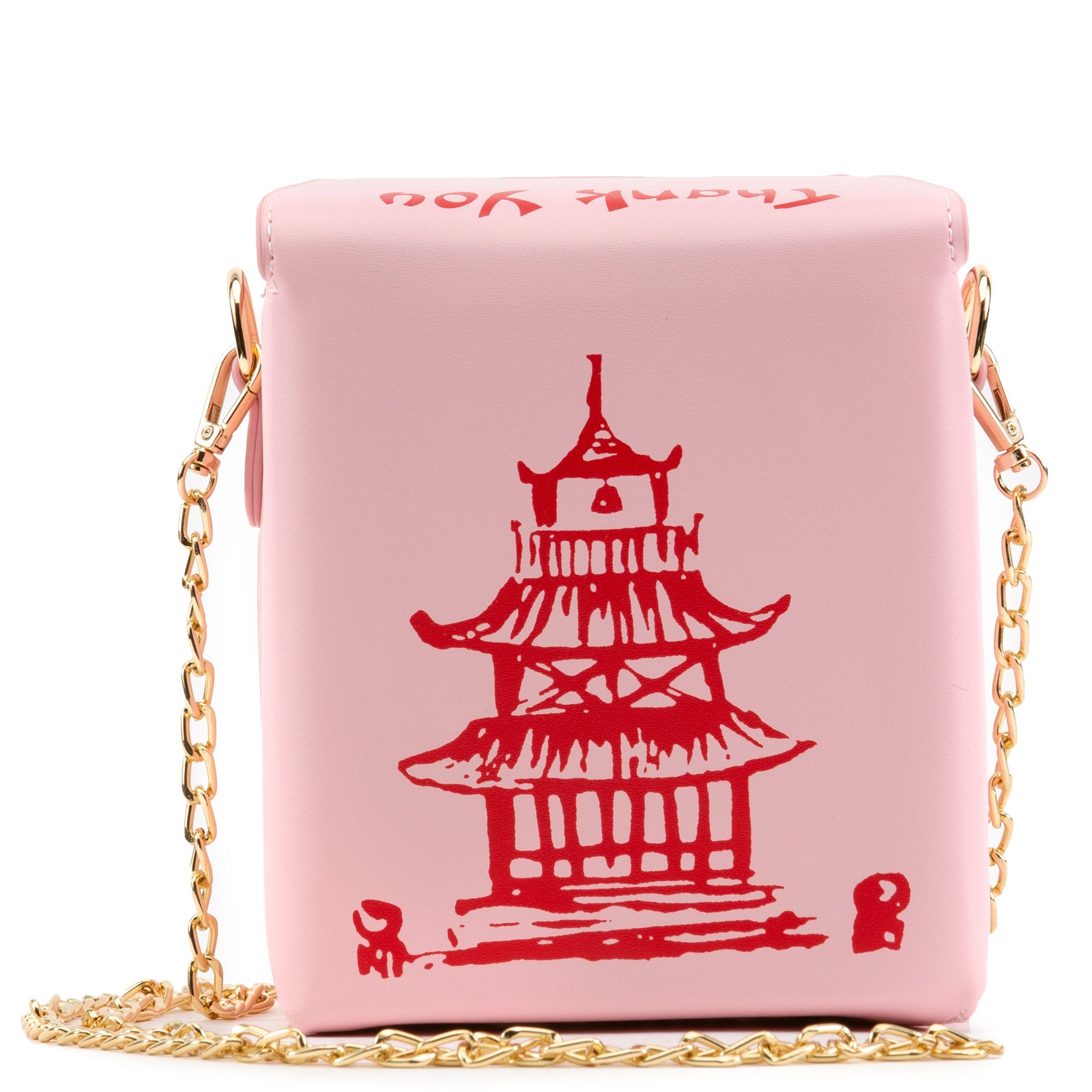 H&D ACCESSORIES, INC Chinese Box Clutch PPC3933PKPNK Shiekh