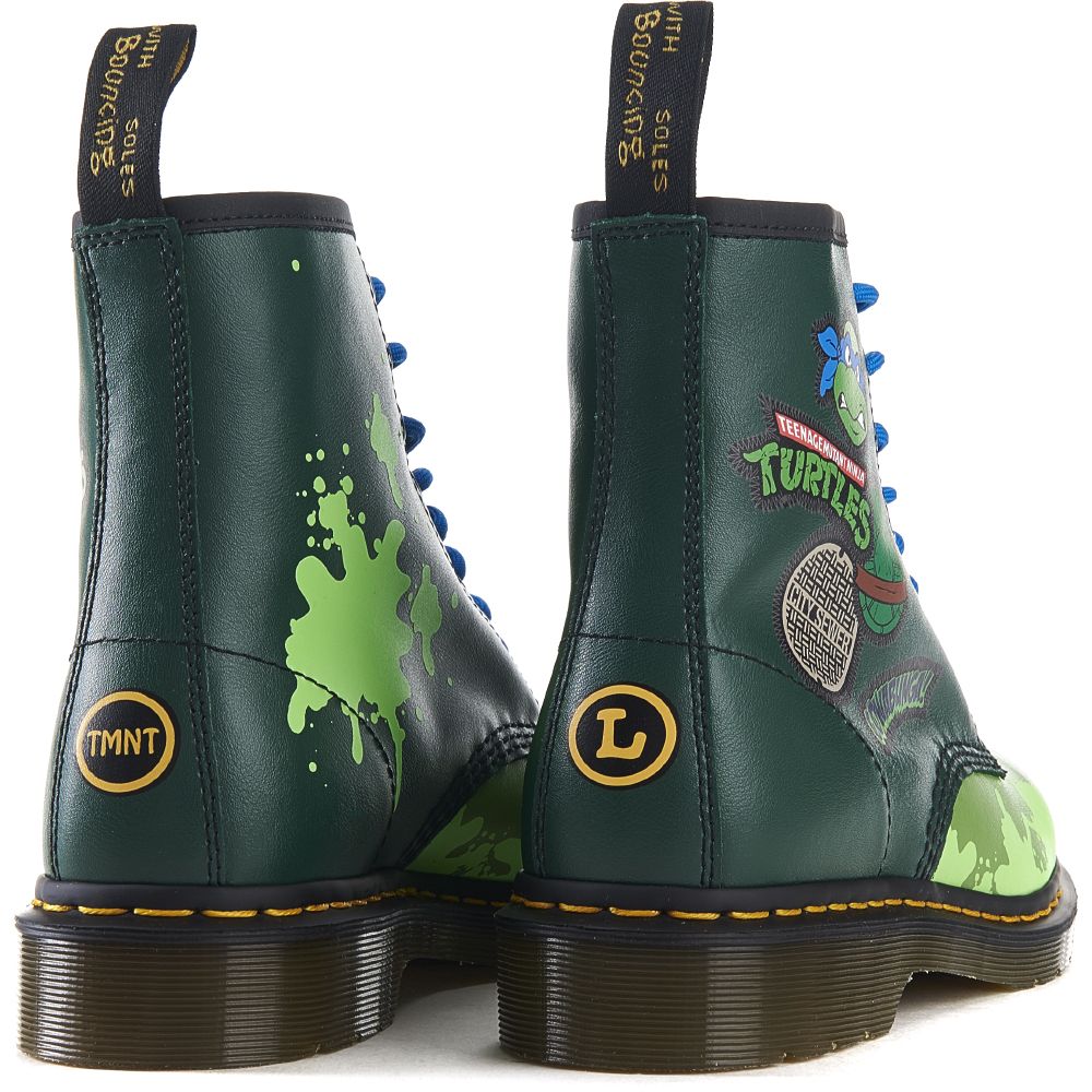 Dr. Martens Unisex Ninja Turtle Leonardo (Leo) 8 Eye