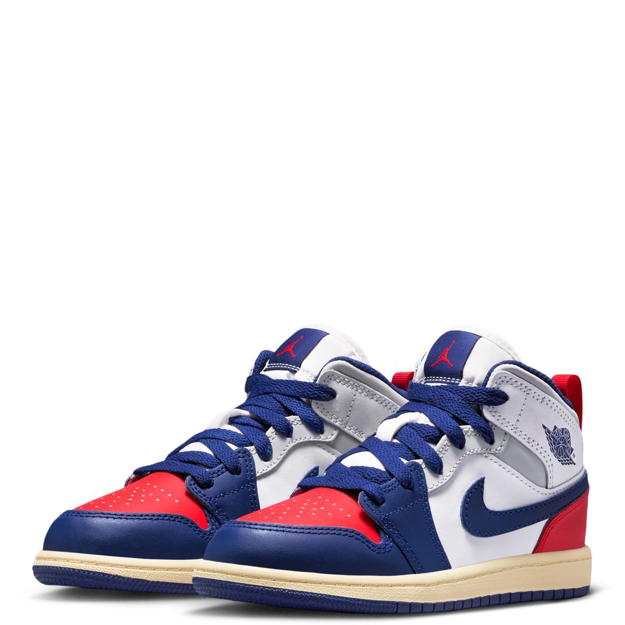 red white and blue new jordans