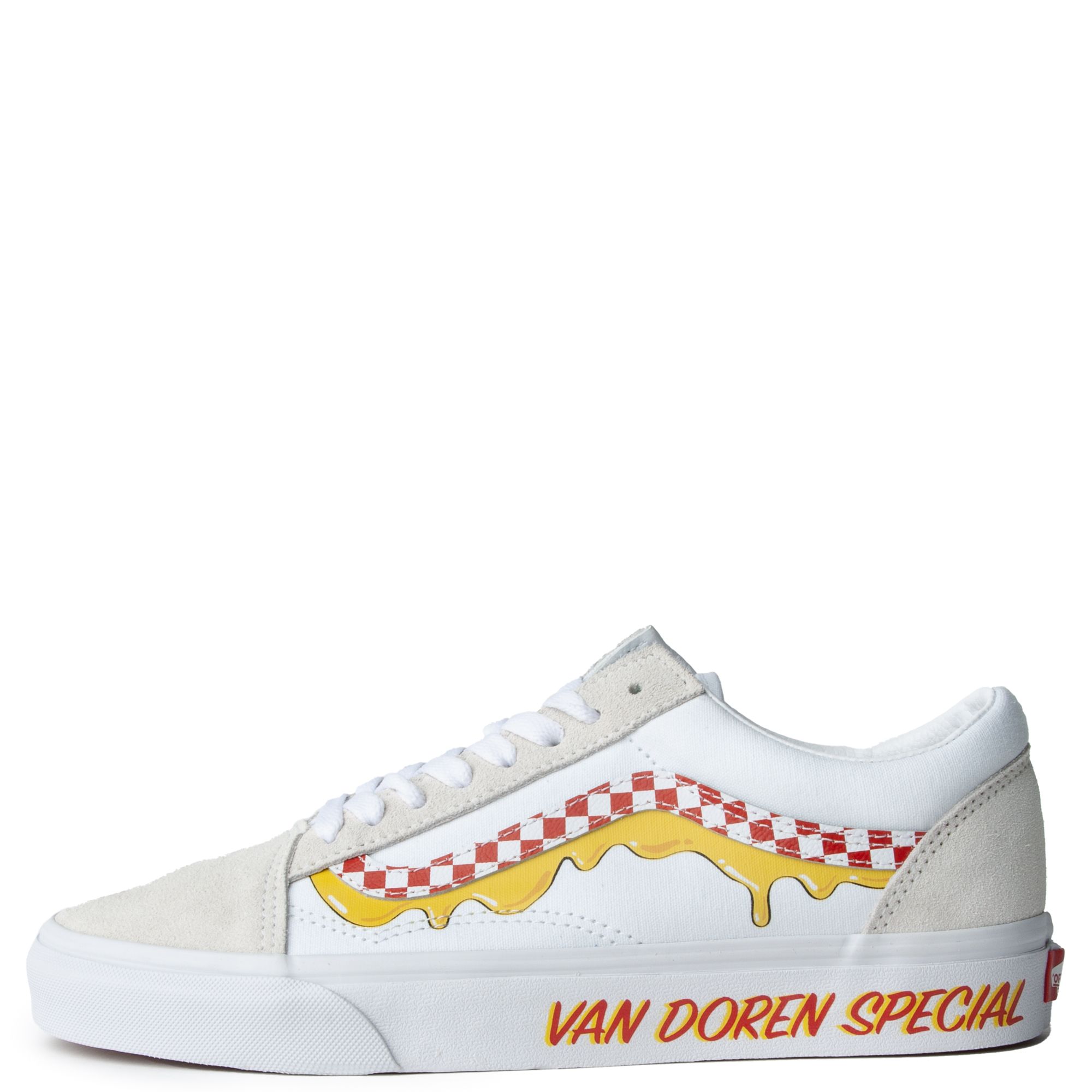 Vans Old Skool Van Doren Special Skate Shoe - True White