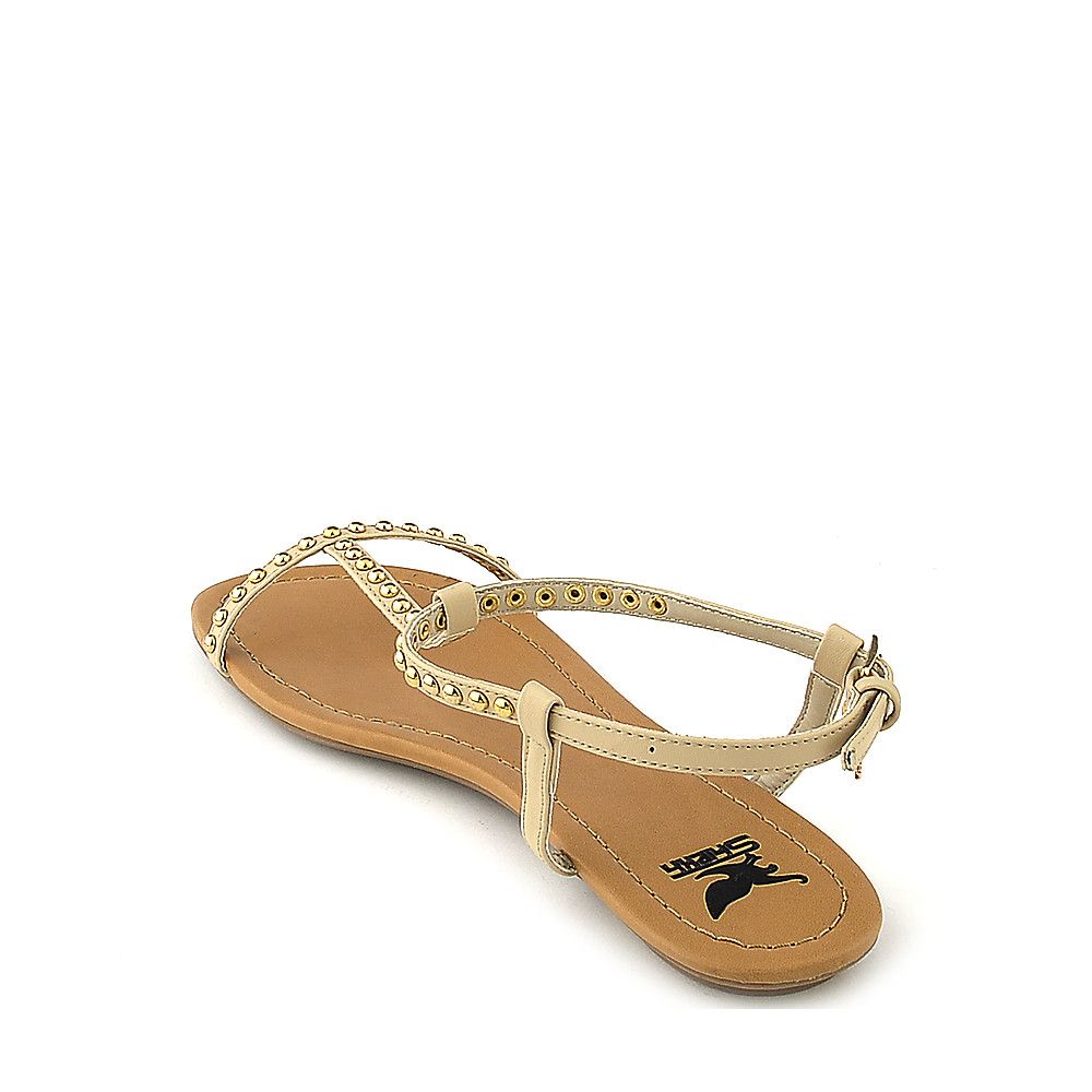 FORTUNE DYNAMICS Delva-S Flat Sandals FD DELVA-S/BONE - Shiekh