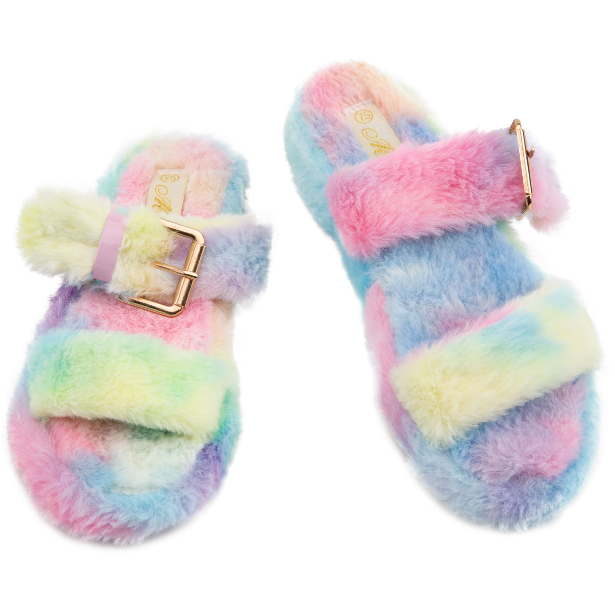 MATA GROUPS USA Cuddle2 Flat Fur Sandals CUDDLE2TIEDY Shiekh