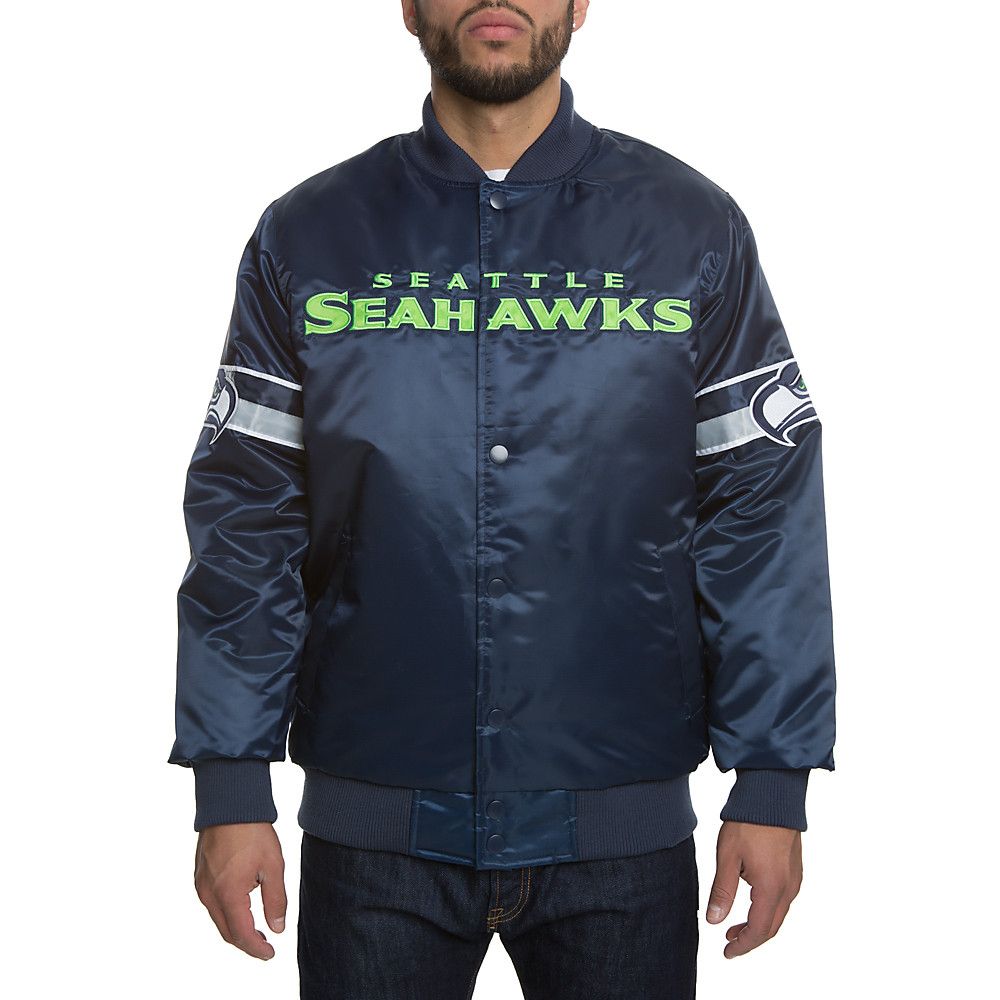 STARTER Men's Seattle Seahawks Jacket LS700498 SSE - Shiekh