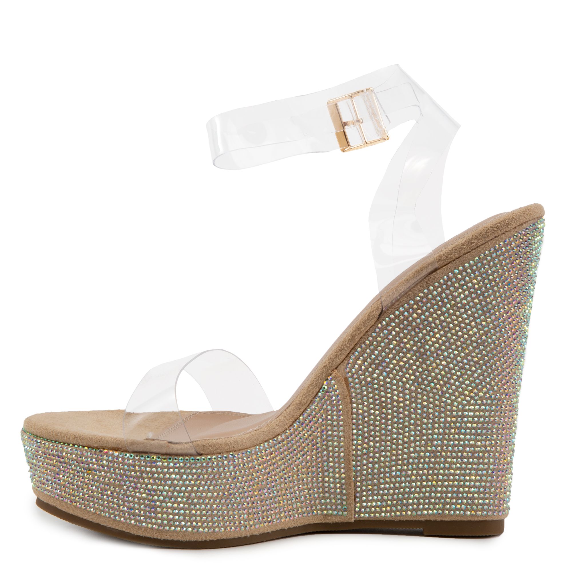 rhinestone wedges