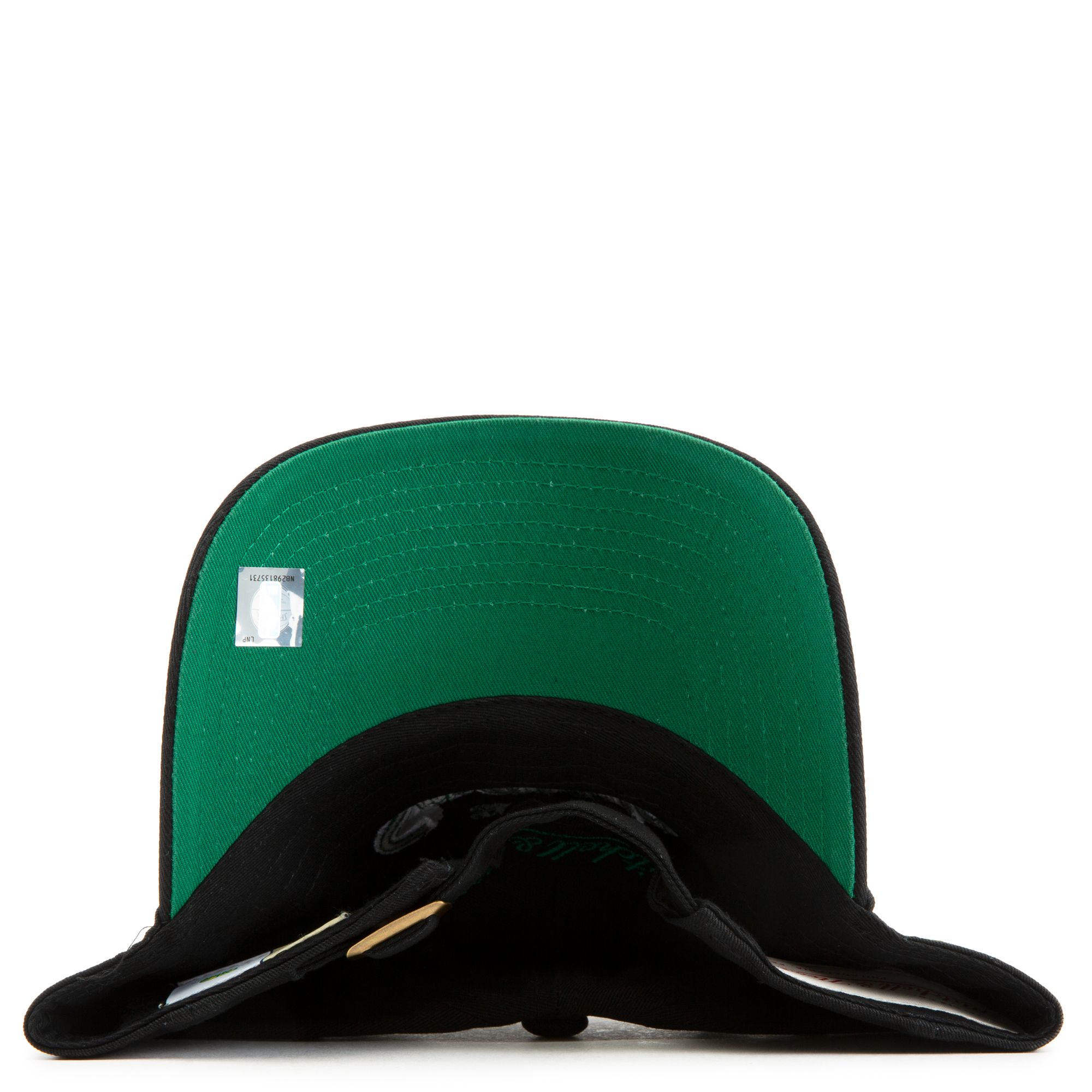 Shop Mitchell & Ness Seattle Supersonics Glow Script Snapback  6HSSMM21002-SSUBLCK green