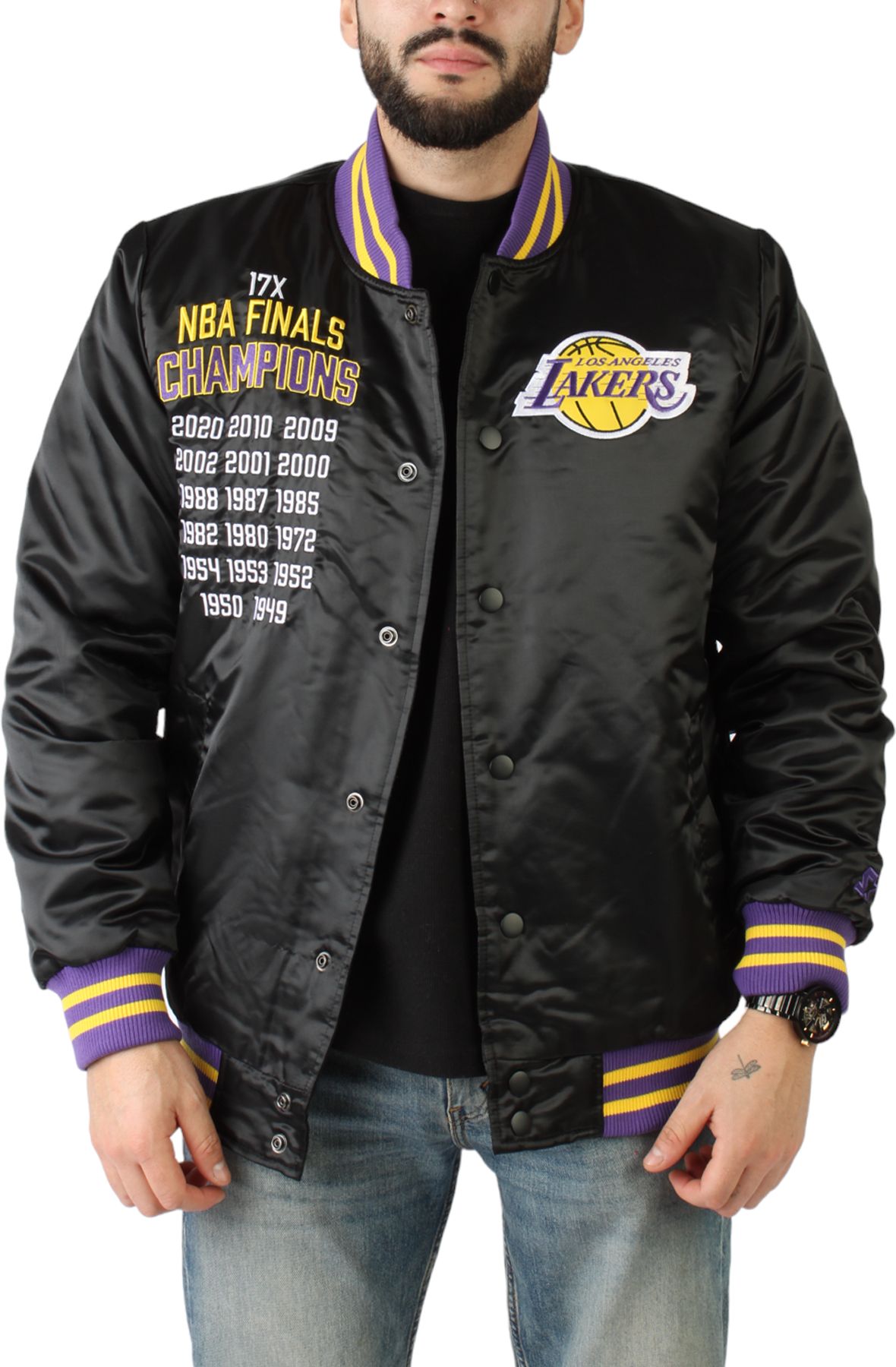 STARTER Los Angeles Lakers Champions Jacket LS33B426 LLK - Shiekh