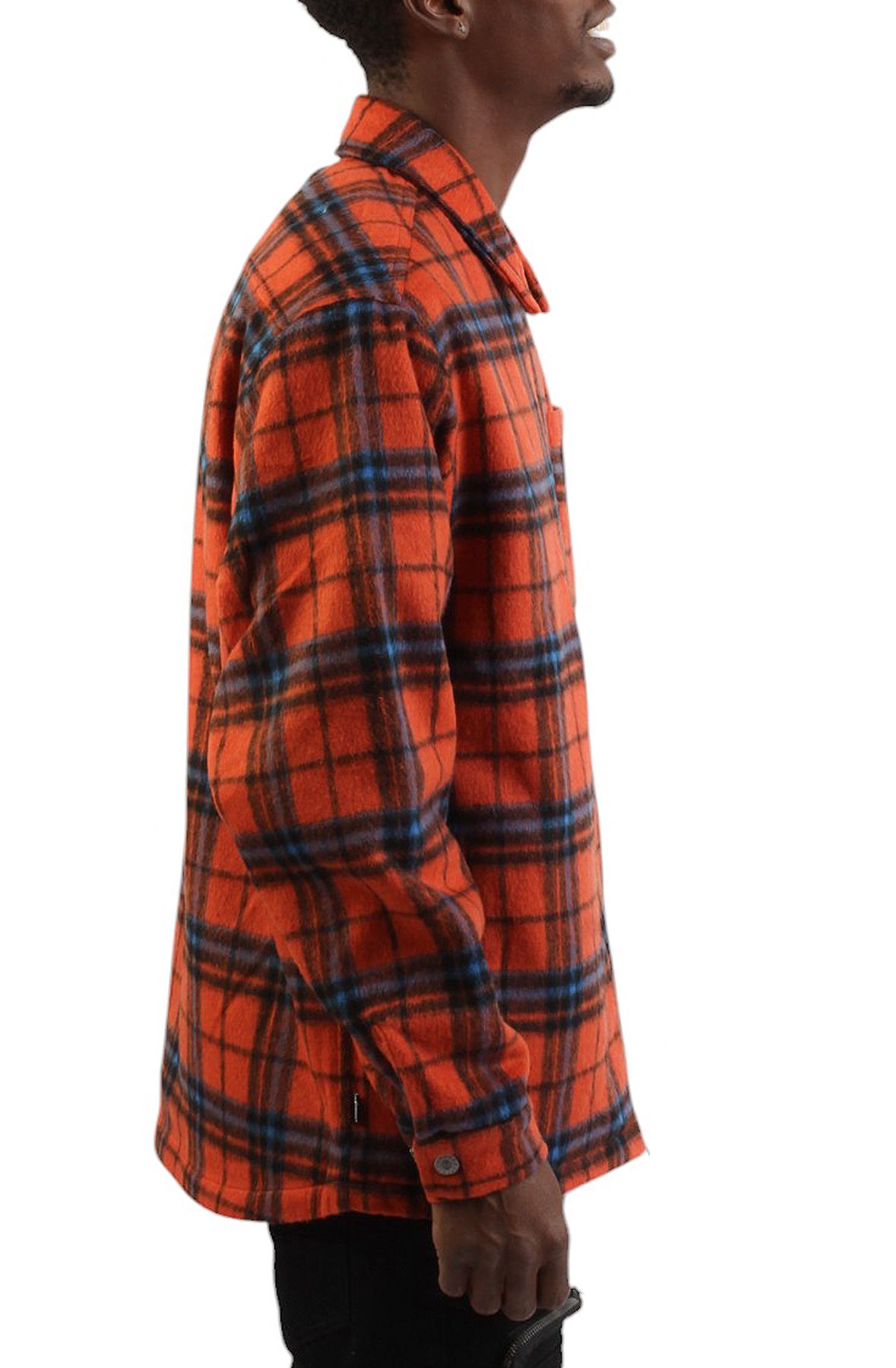 THE HUNDREDS Seville Plaid Woven T24W108015ORG - Shiekh