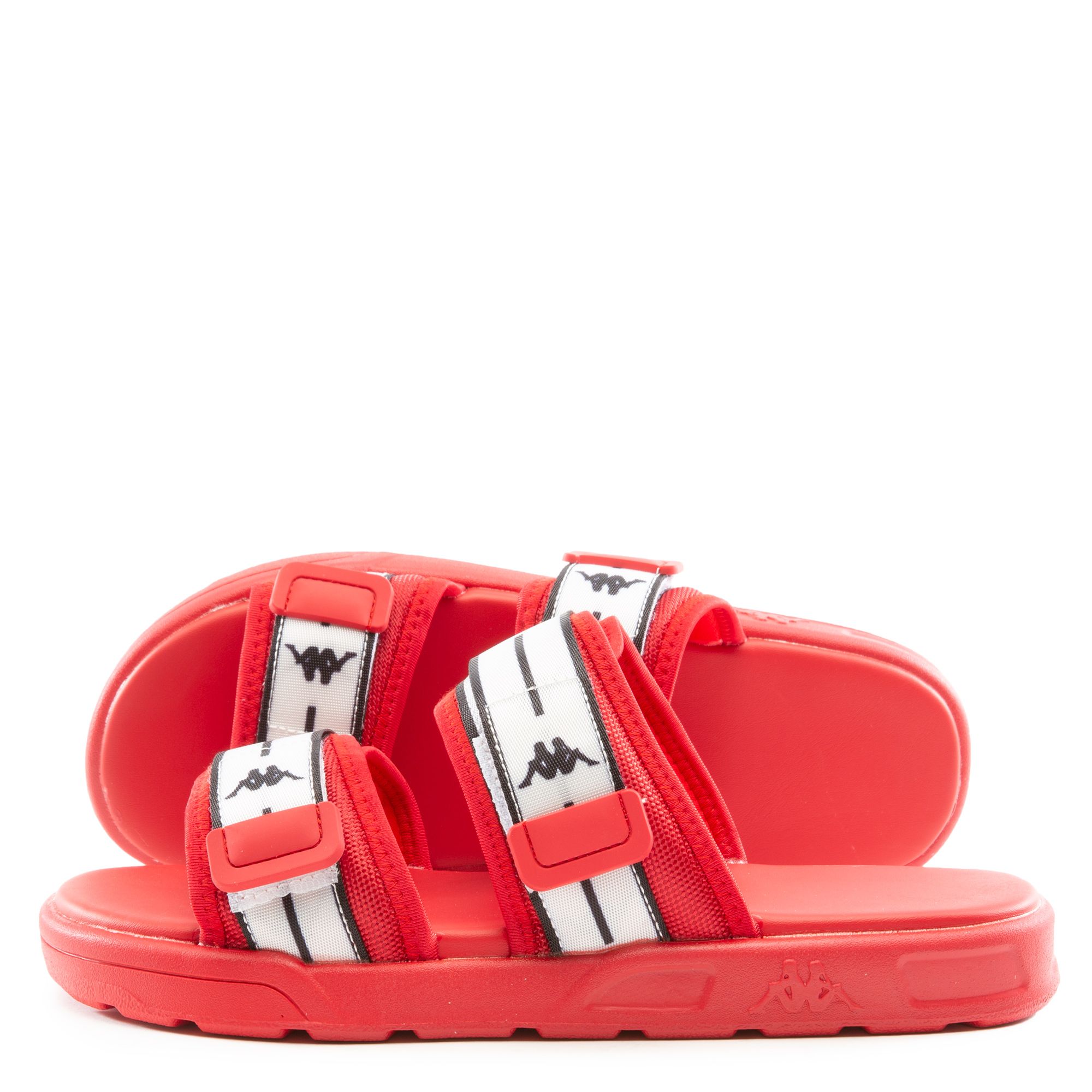 Tongs Kappa Enfant - Sarty Rouge, Confortables Et à Séchage Rapide Pour Piscine Ou Plage
