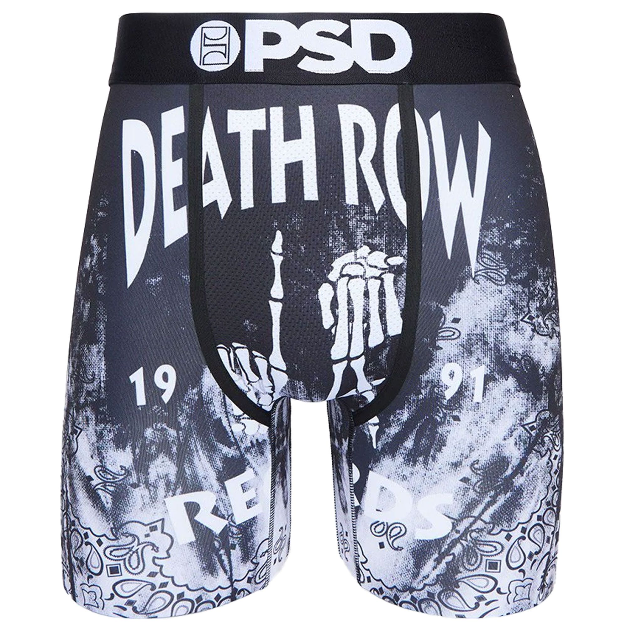 PSD Underwear Womens Deathrow LA Dye Sports Bra Blue