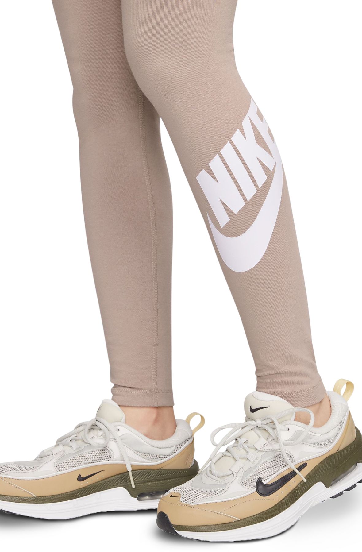 Nike Sportswear Women's Sport Shine Leggings (Rattan/White) – Centre