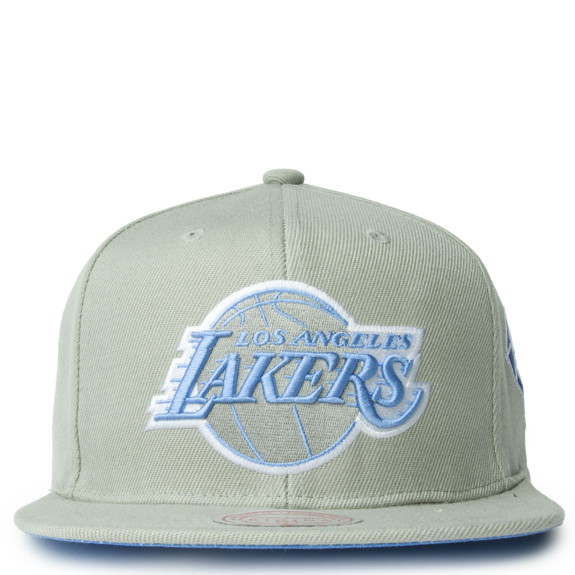 blue lakers fitted hat
