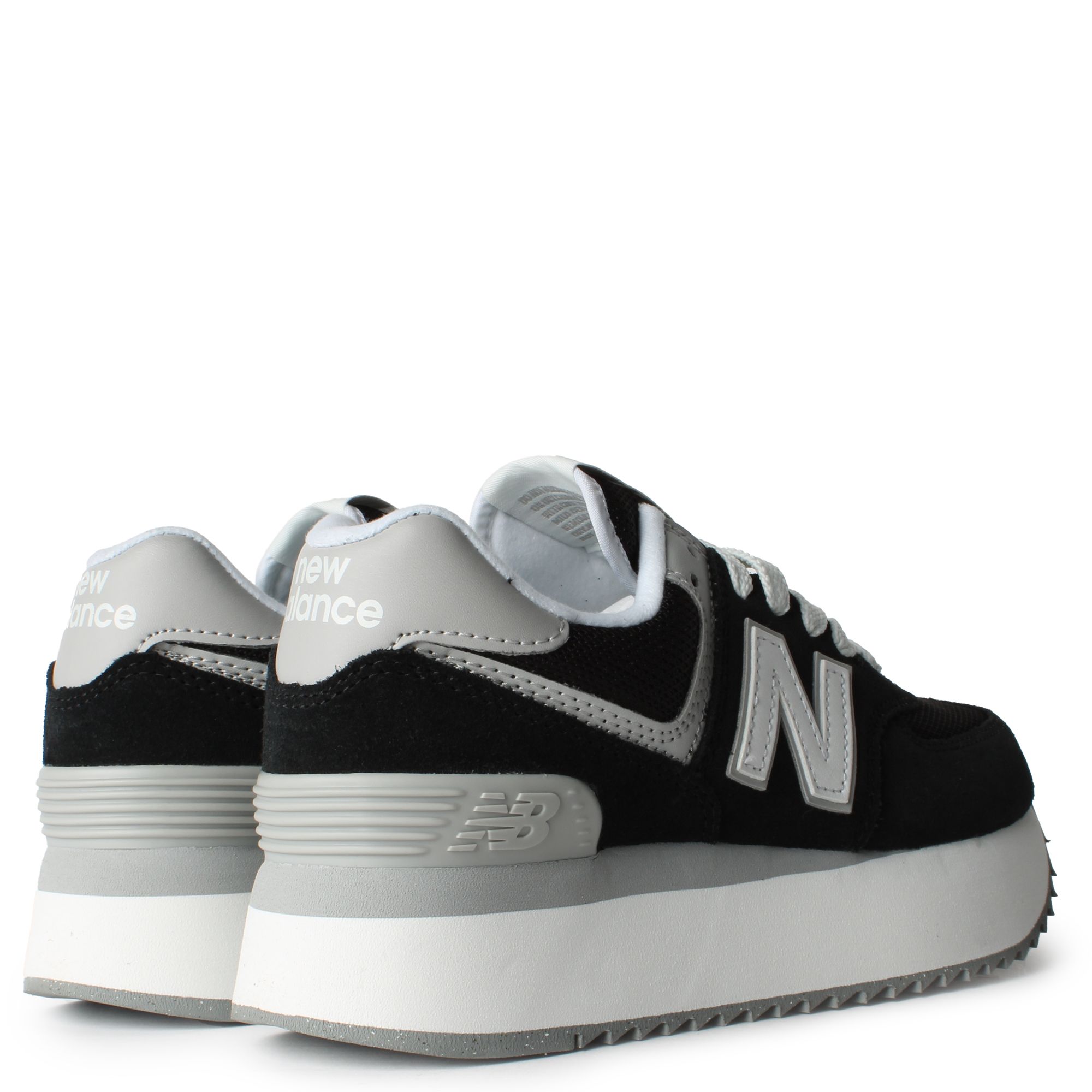 New Balance 574 ホワイト/ブラック スニーカー New Balance 574 sneakers in white with black detail | ASOS