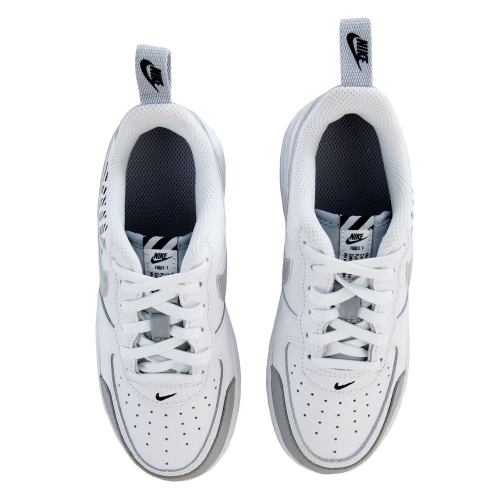 Nike Force 1 LV8 2 Little Kids' Shoes Black-Wolf Grey-Dark Grey  CK0829-001 Sz 3