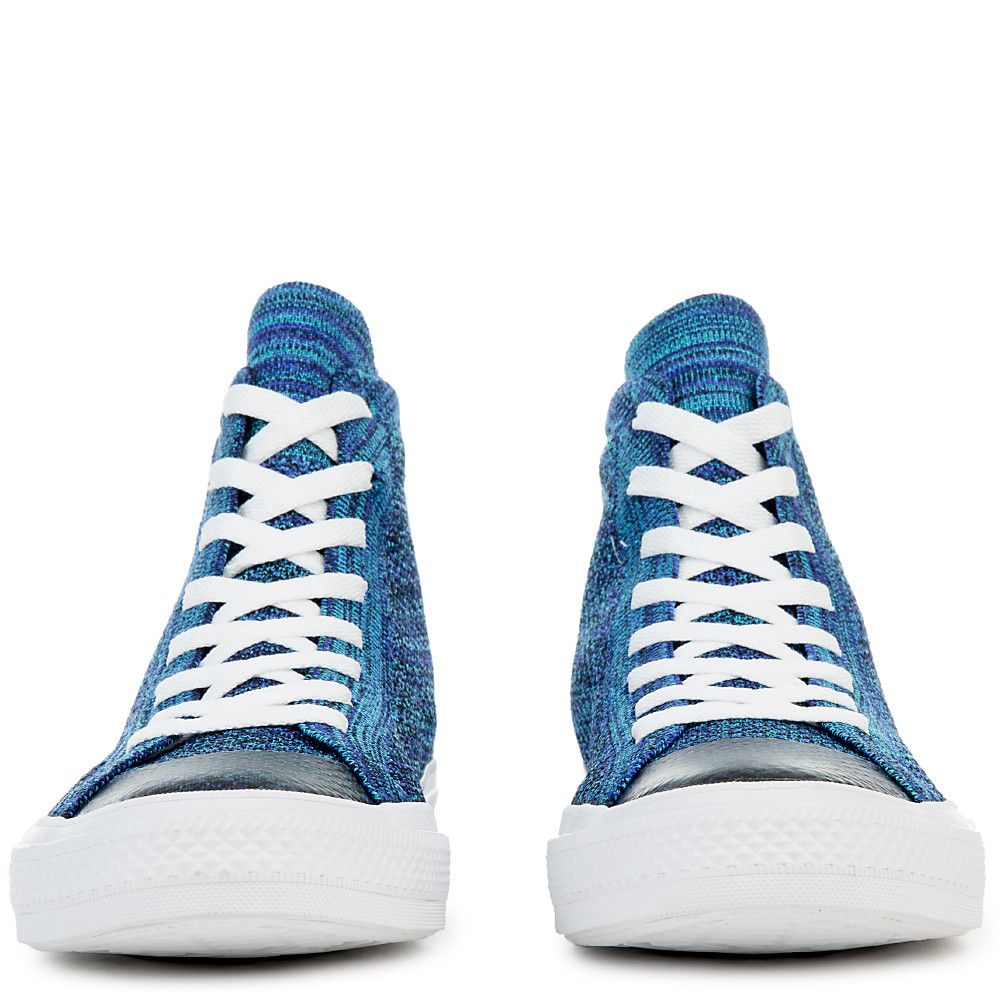 Converse Chuck Taylor All Star Flyknit Hi True Indigo Blue White Shoes Mens 11.5 CONVERSE CTAS Flyknit Sneaker 157507C - Shiekh main image 3