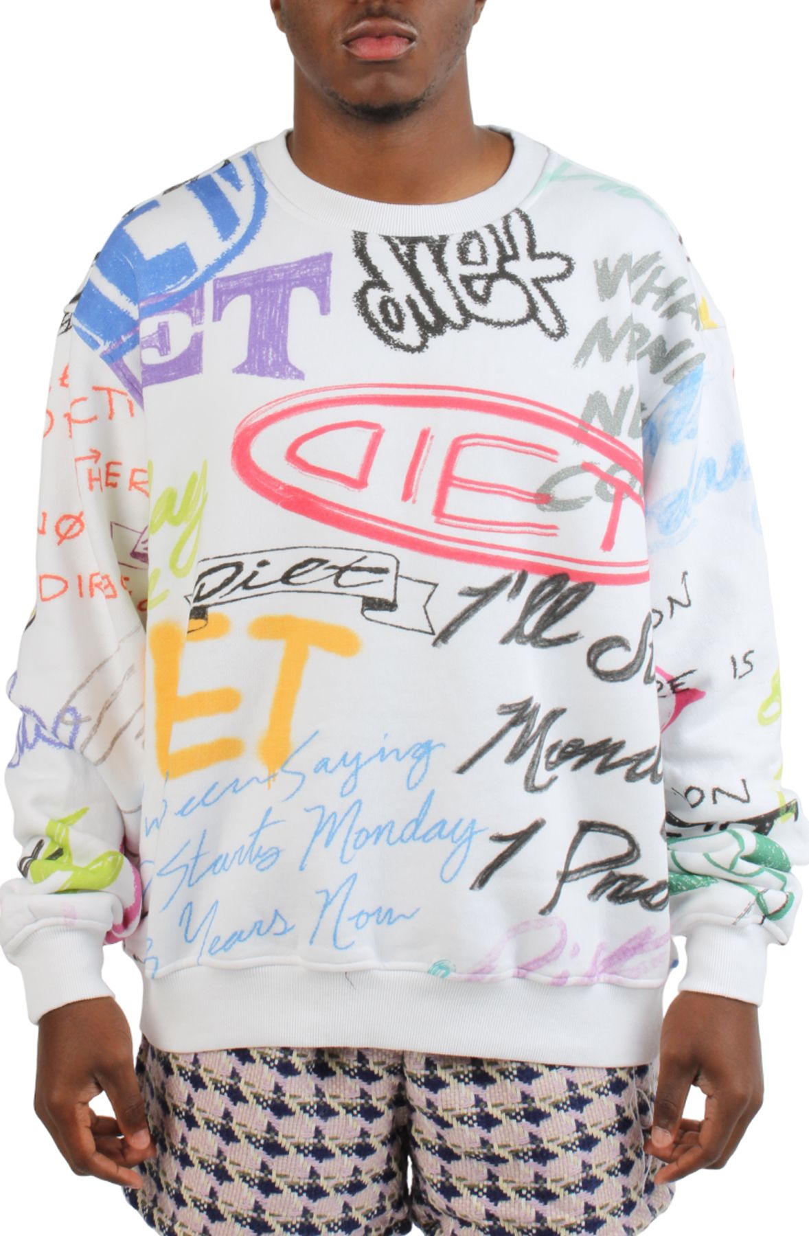 Vintage Men's Sweatshirt - Multi