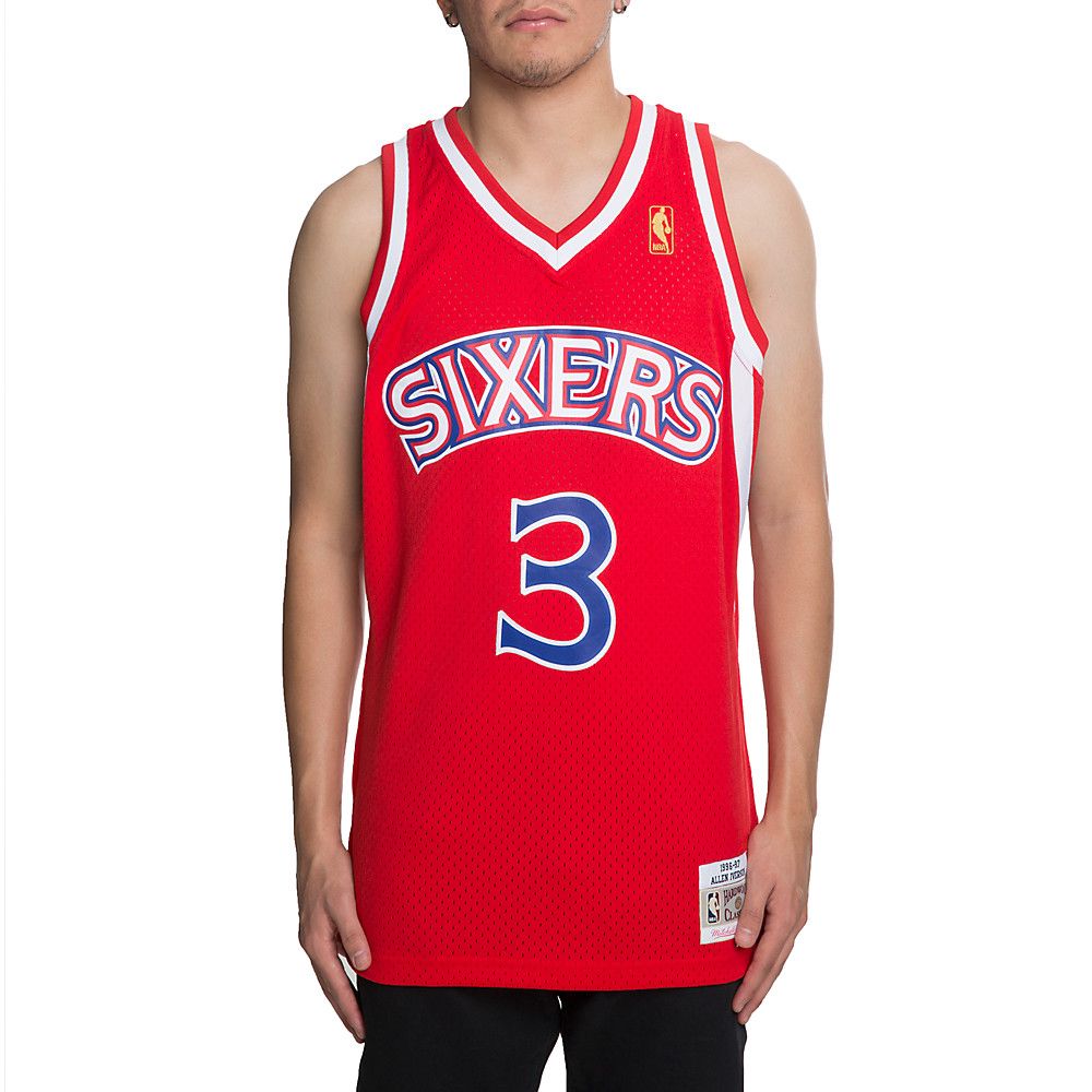 mitchell and ness allen iverson jersey