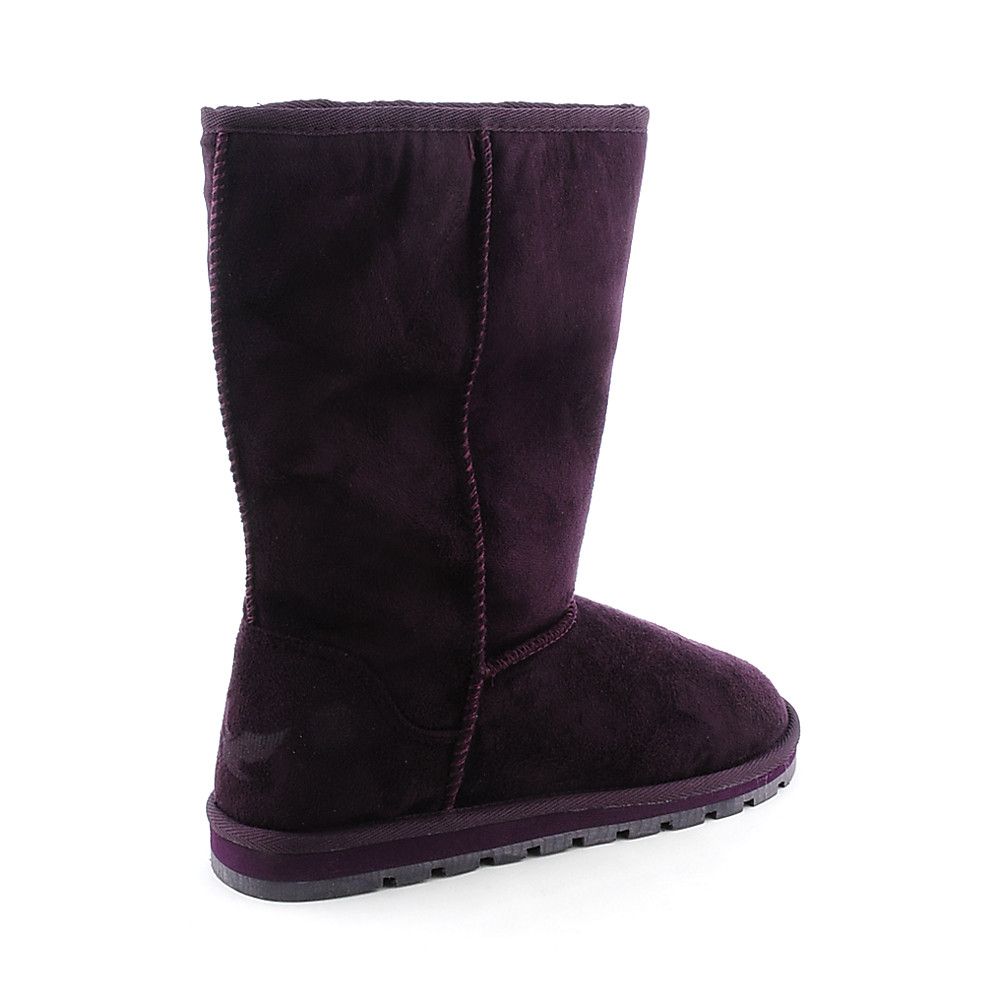 womens flat calf boots
