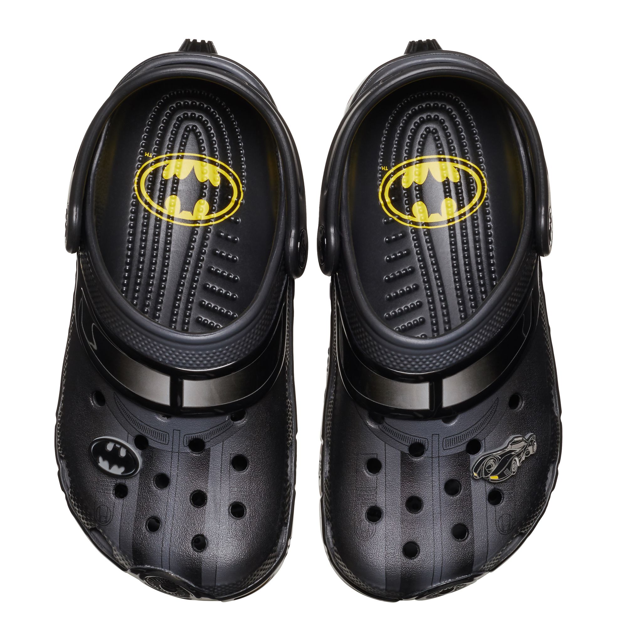 【2plan】Haro Crocs CROCS Toddler Batmobile Classic Clog 210502-001 - Shiekh